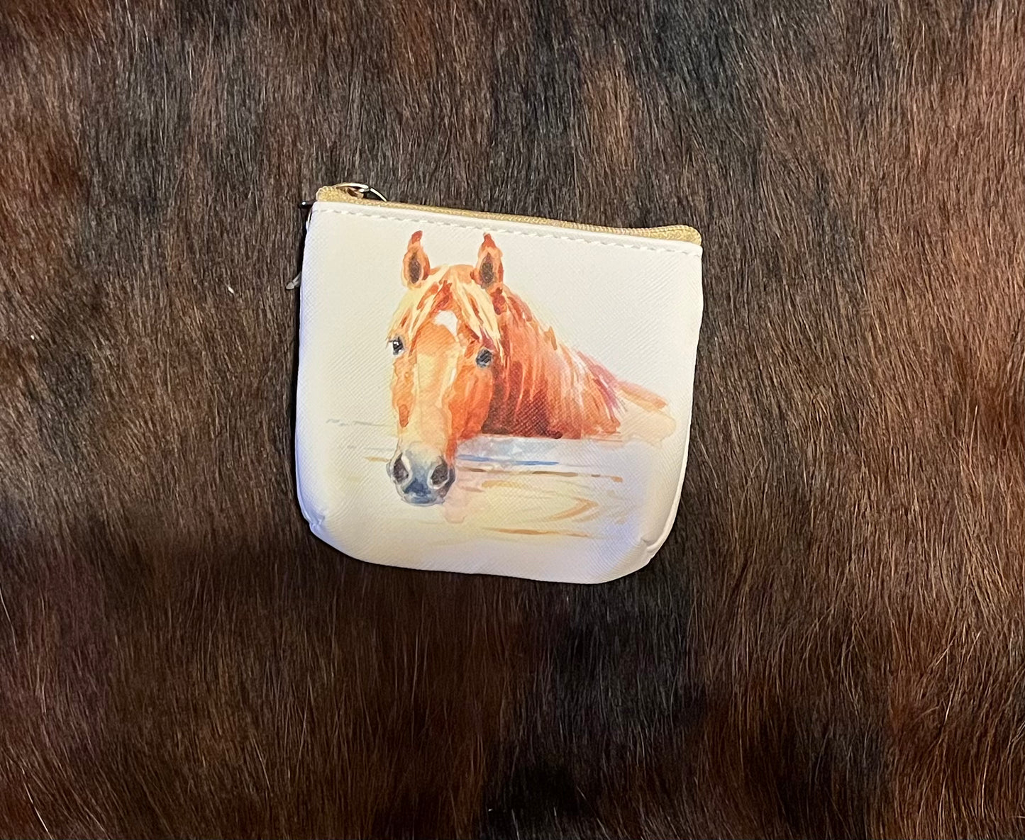 Watercolor Coin Purse