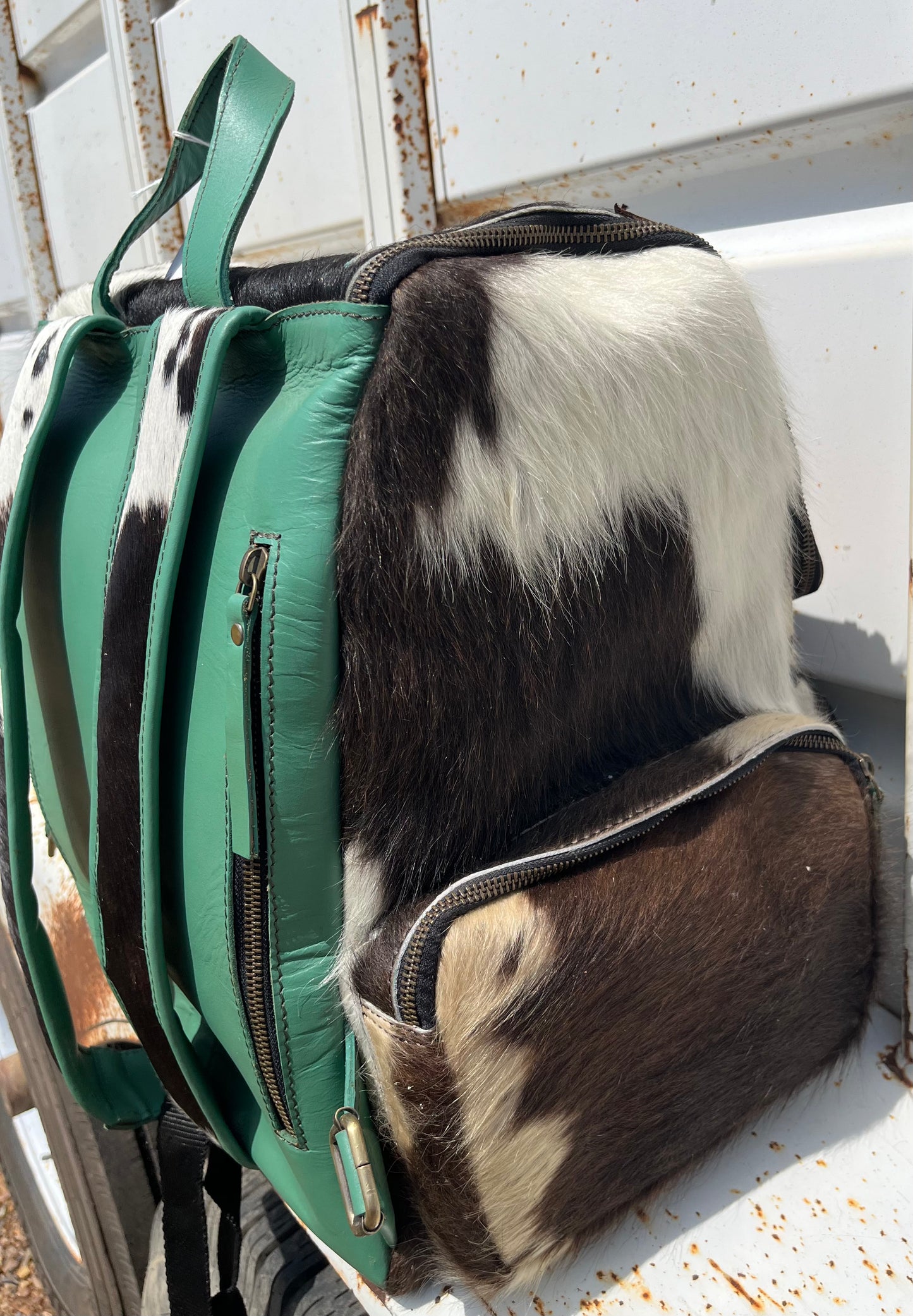 Turquoise Hat Backpack