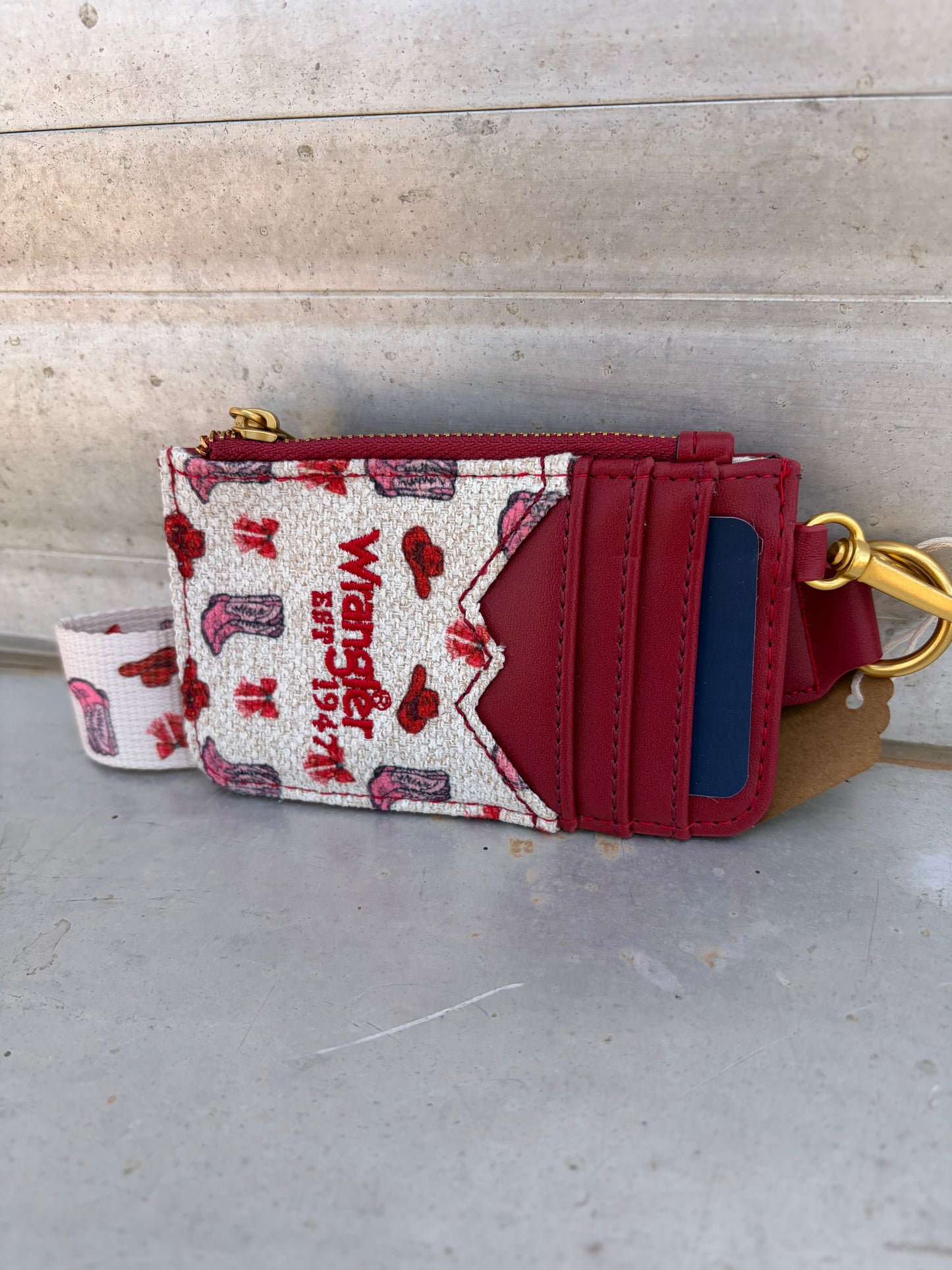 Boots and Bows Wristlet