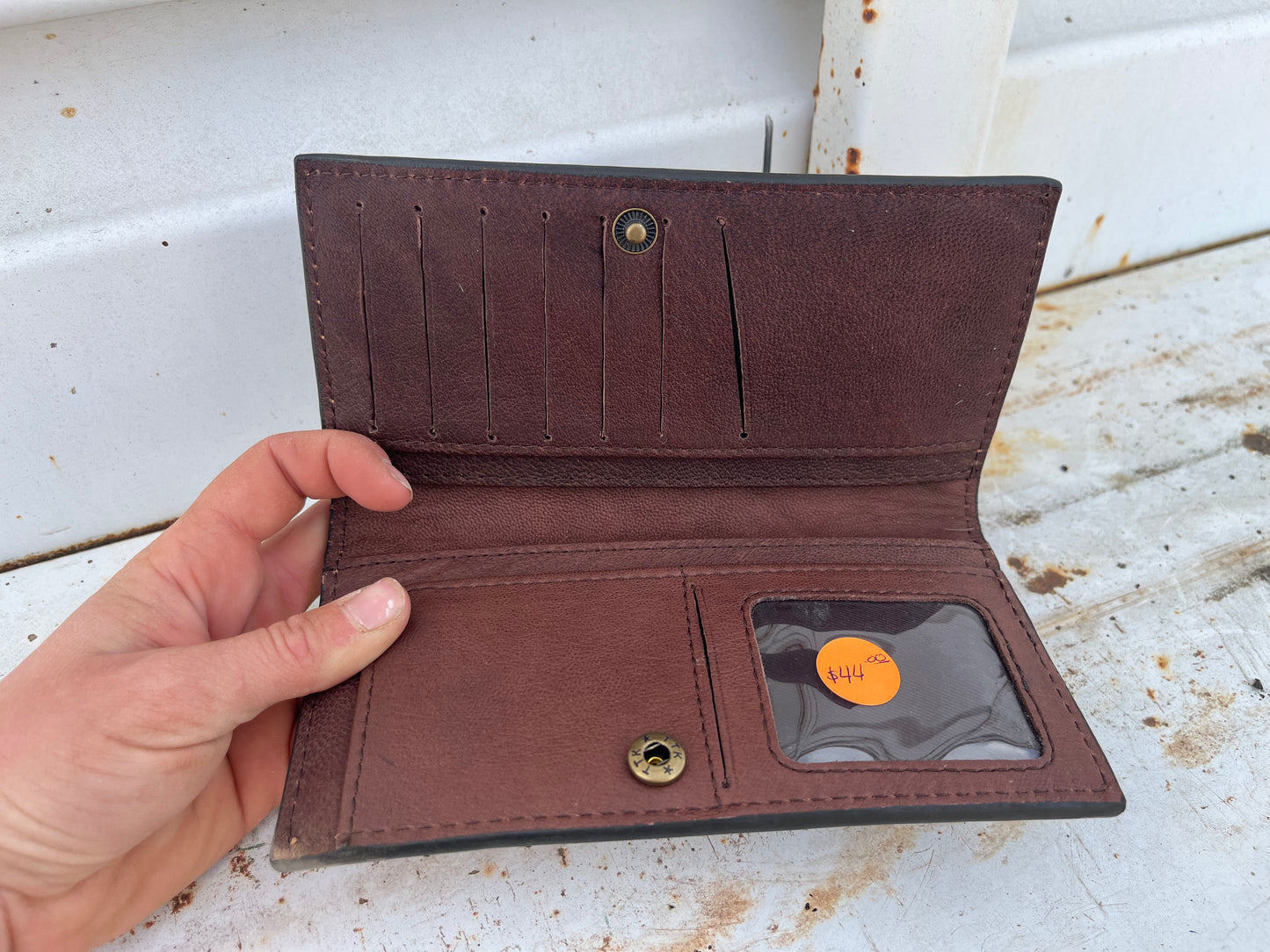 Tooled Checkbook
