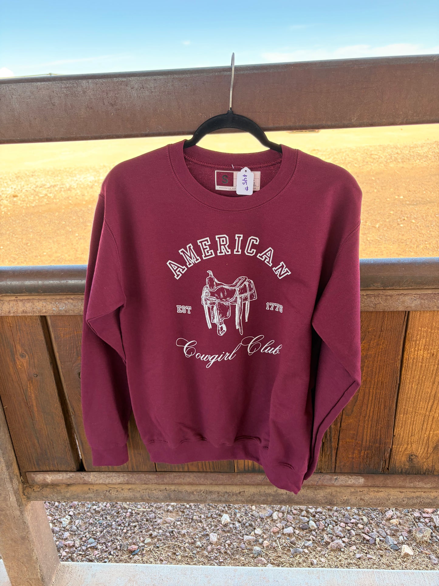 American Cowgirl Club Sweatshirt
