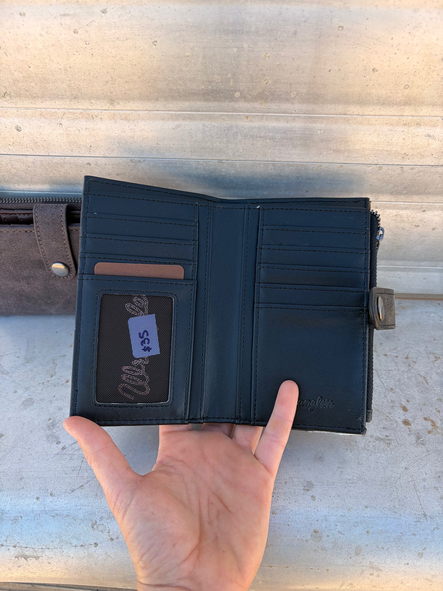 Cowhide Wrangler Wallet