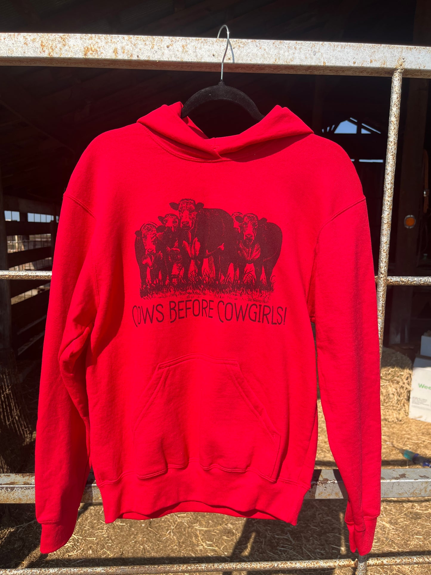 Cows Before Cowgirls Hoodie