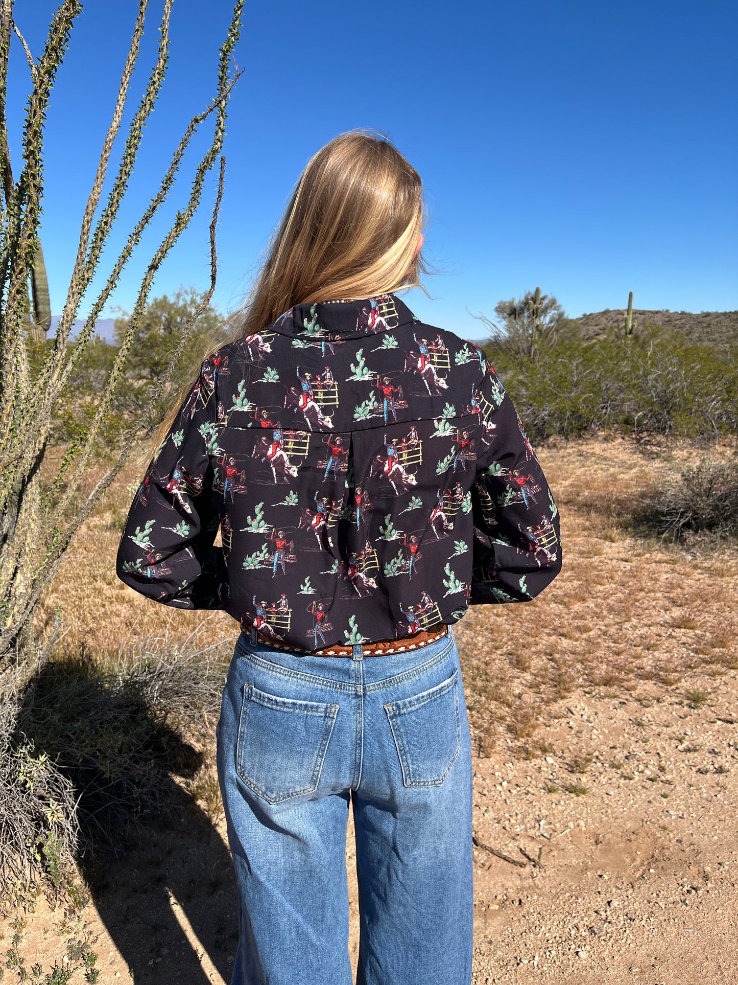 Desert Rodeo Button Down