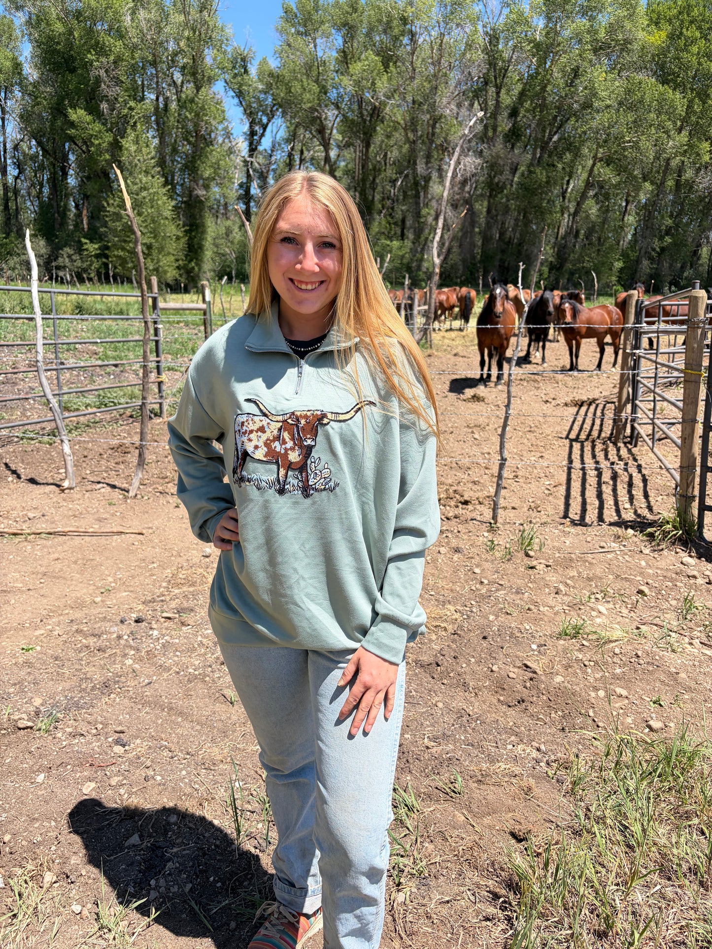 Longhorn Sweater