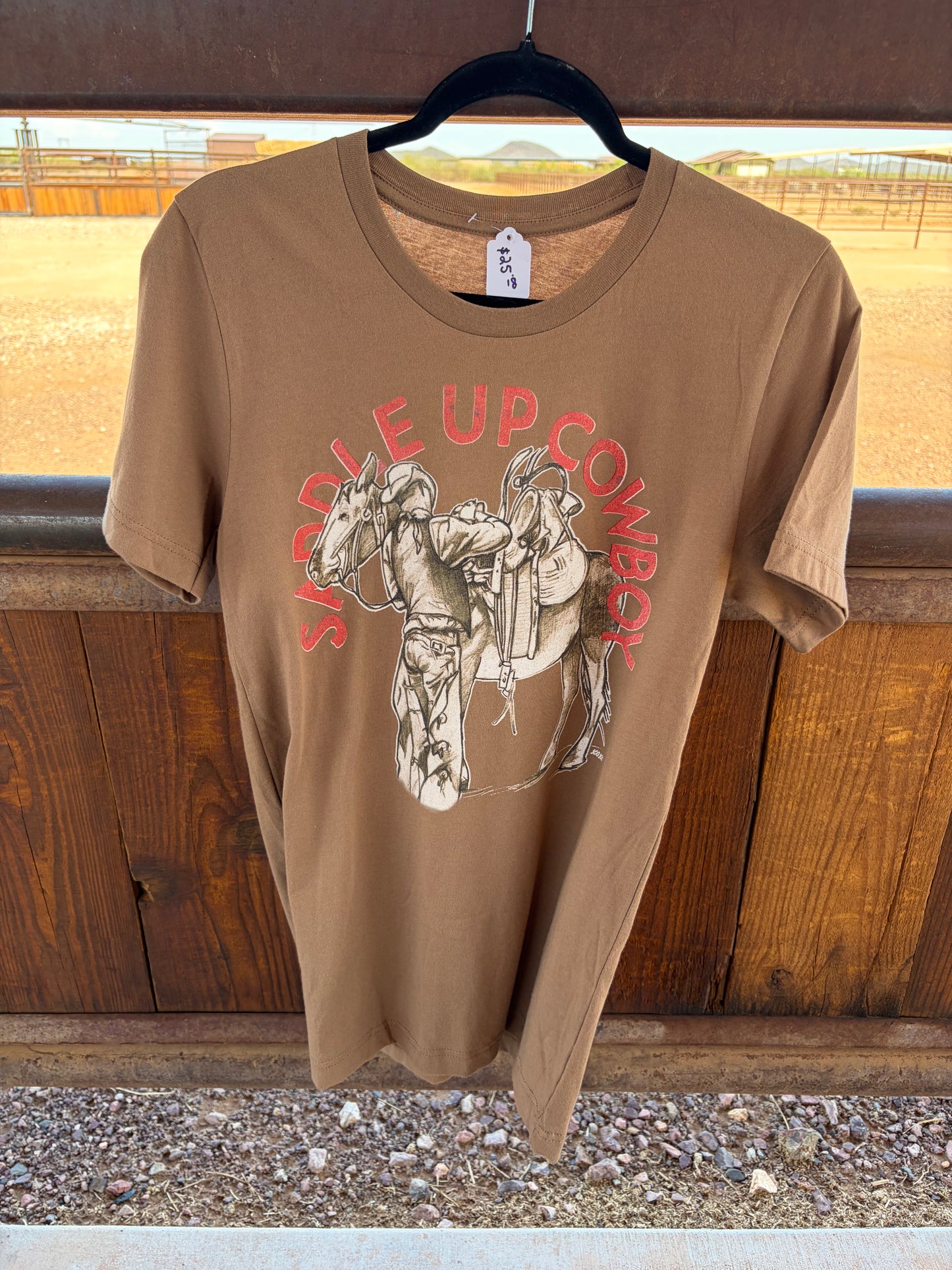 Saddle Up Cowboy Tee