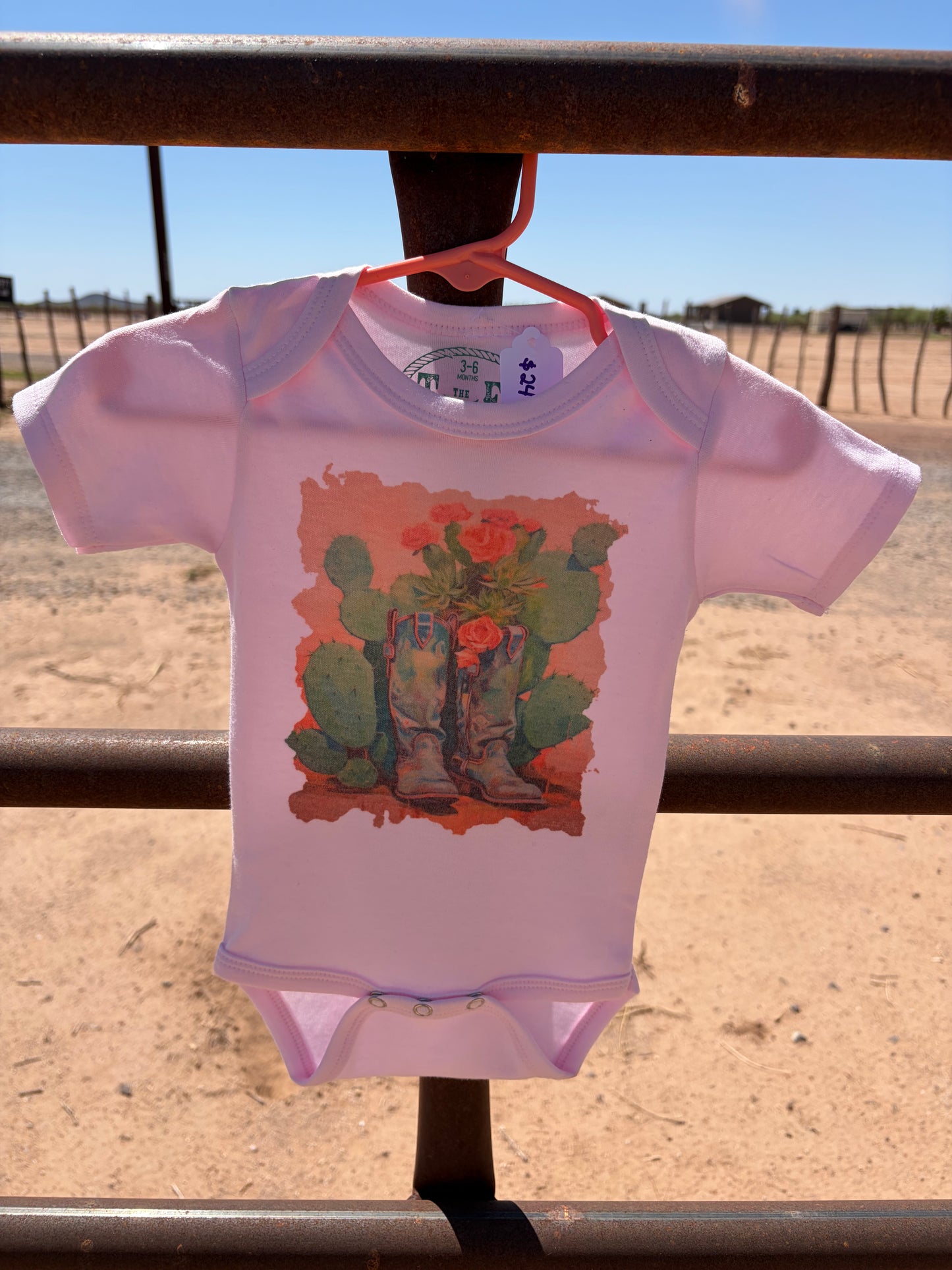Arizona Cowgirl Onesie