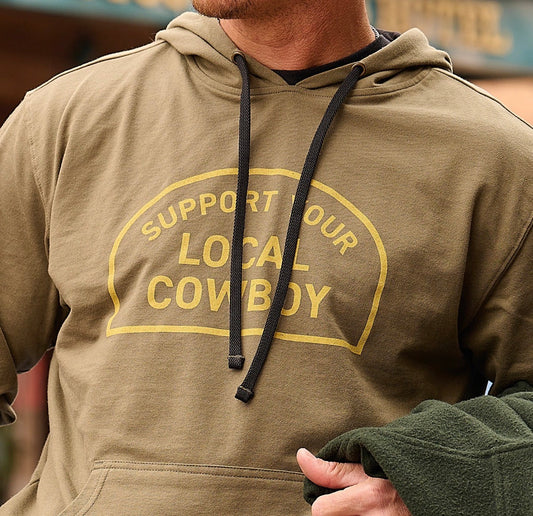 Support Your Local Cowboy Hoodie