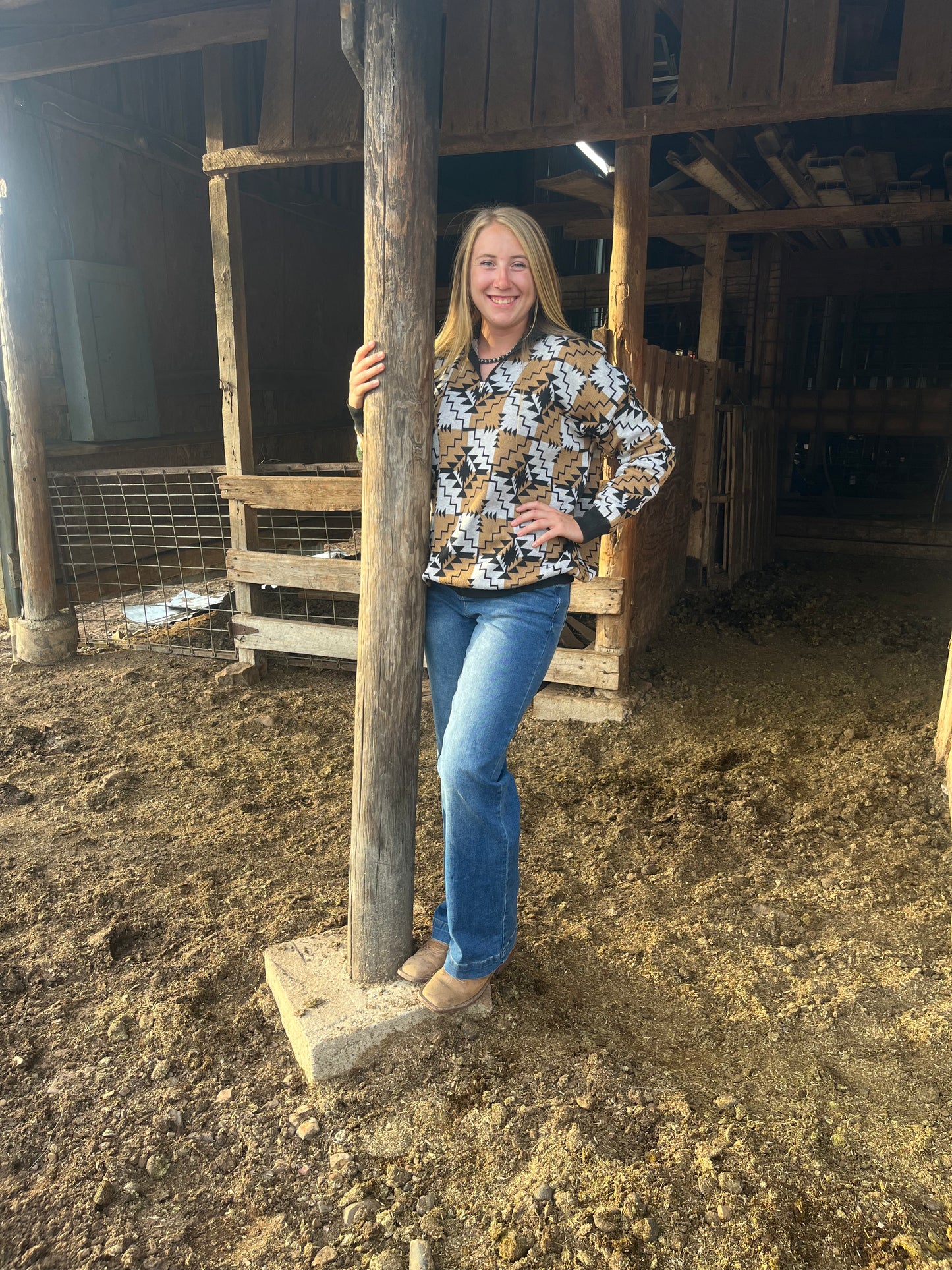 Classy Cowgirl Sweater