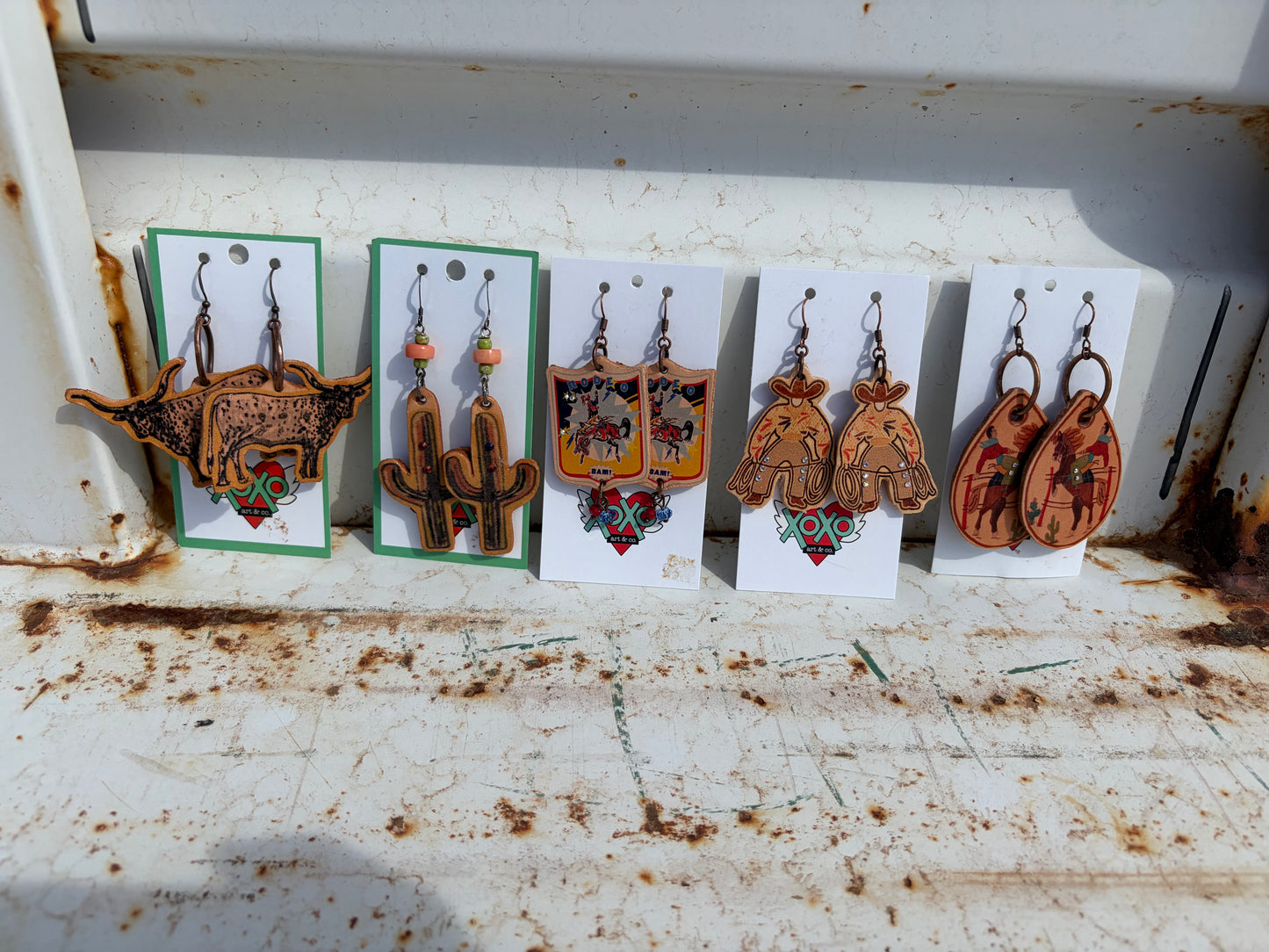 Leather Earrings