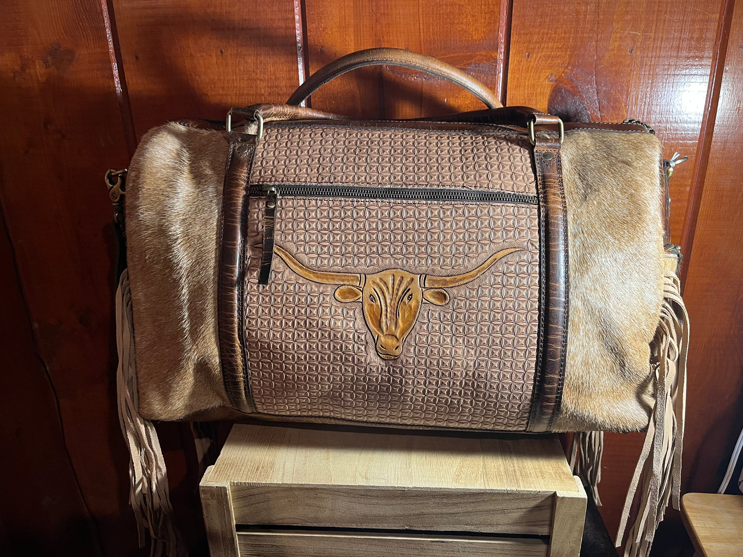 Longhorn Duffle Bag