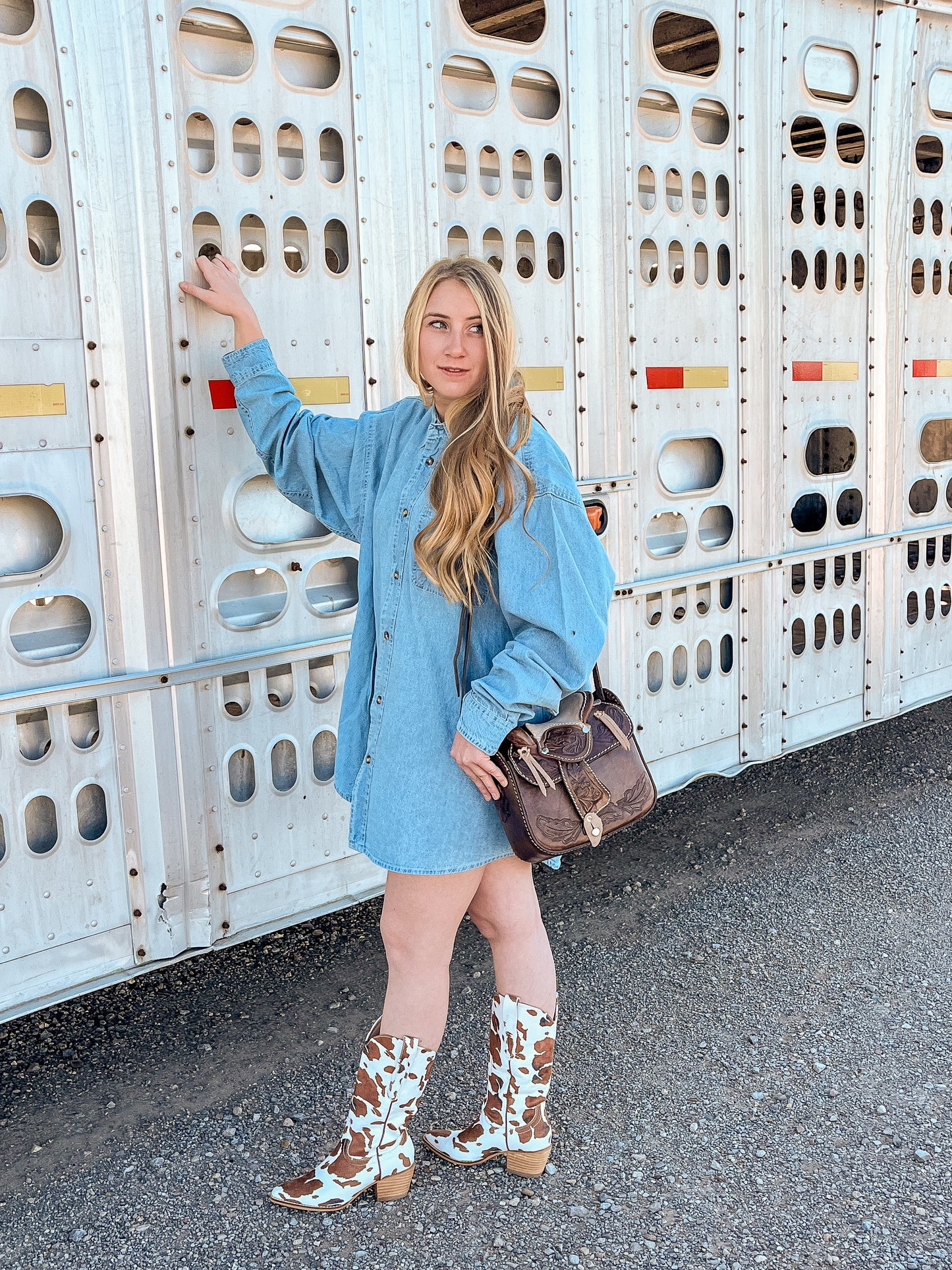 Back At The Ranch Denim Shirt