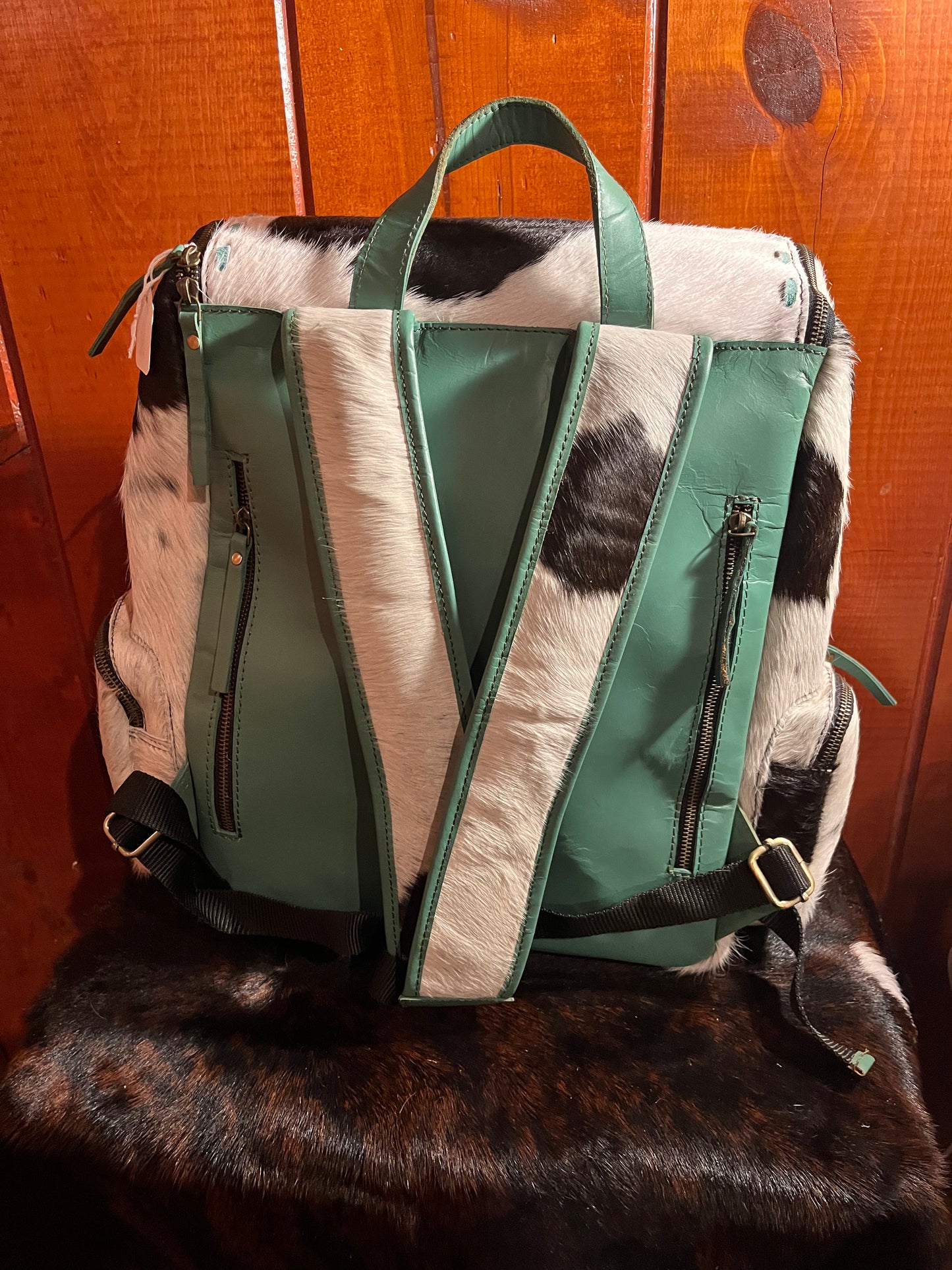 Turquoise Hat Backpack