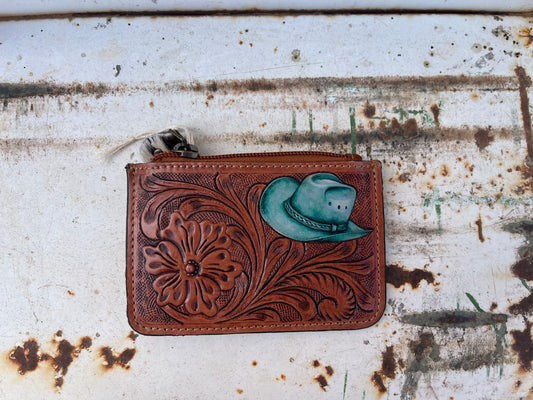 Blue Hat Coin Purse
