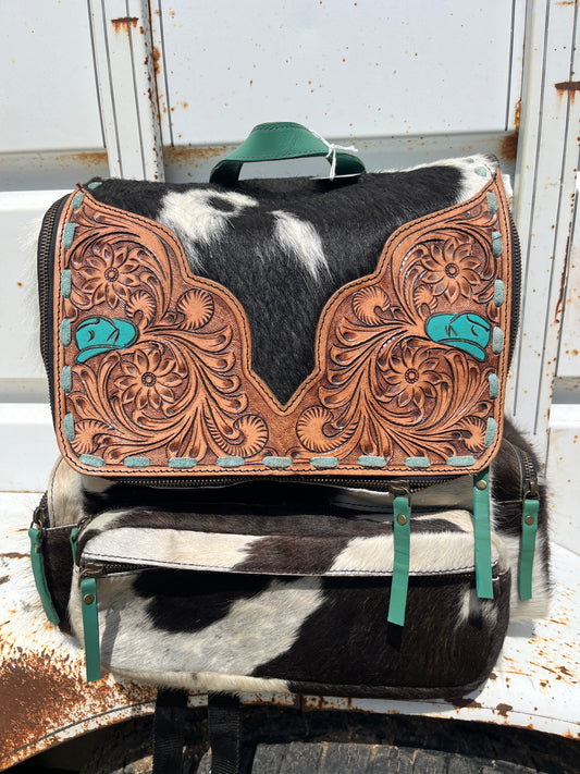 Turquoise Hat Backpack