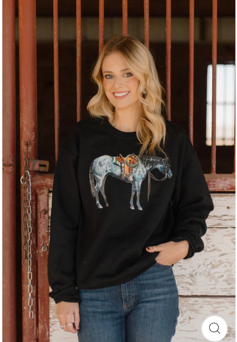 Blue Roan Sweatshirt