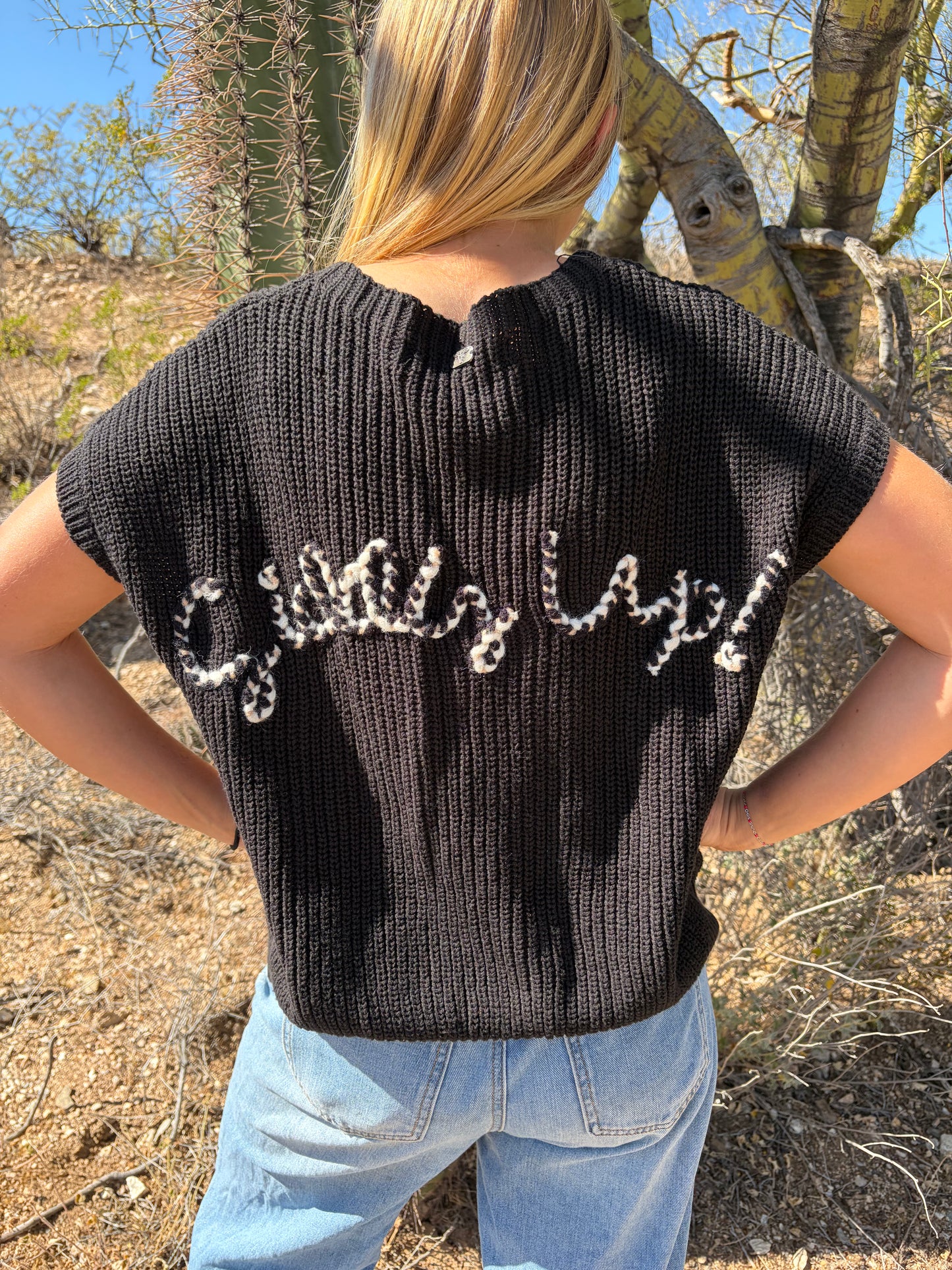 Boot Stitch Sweater Top
