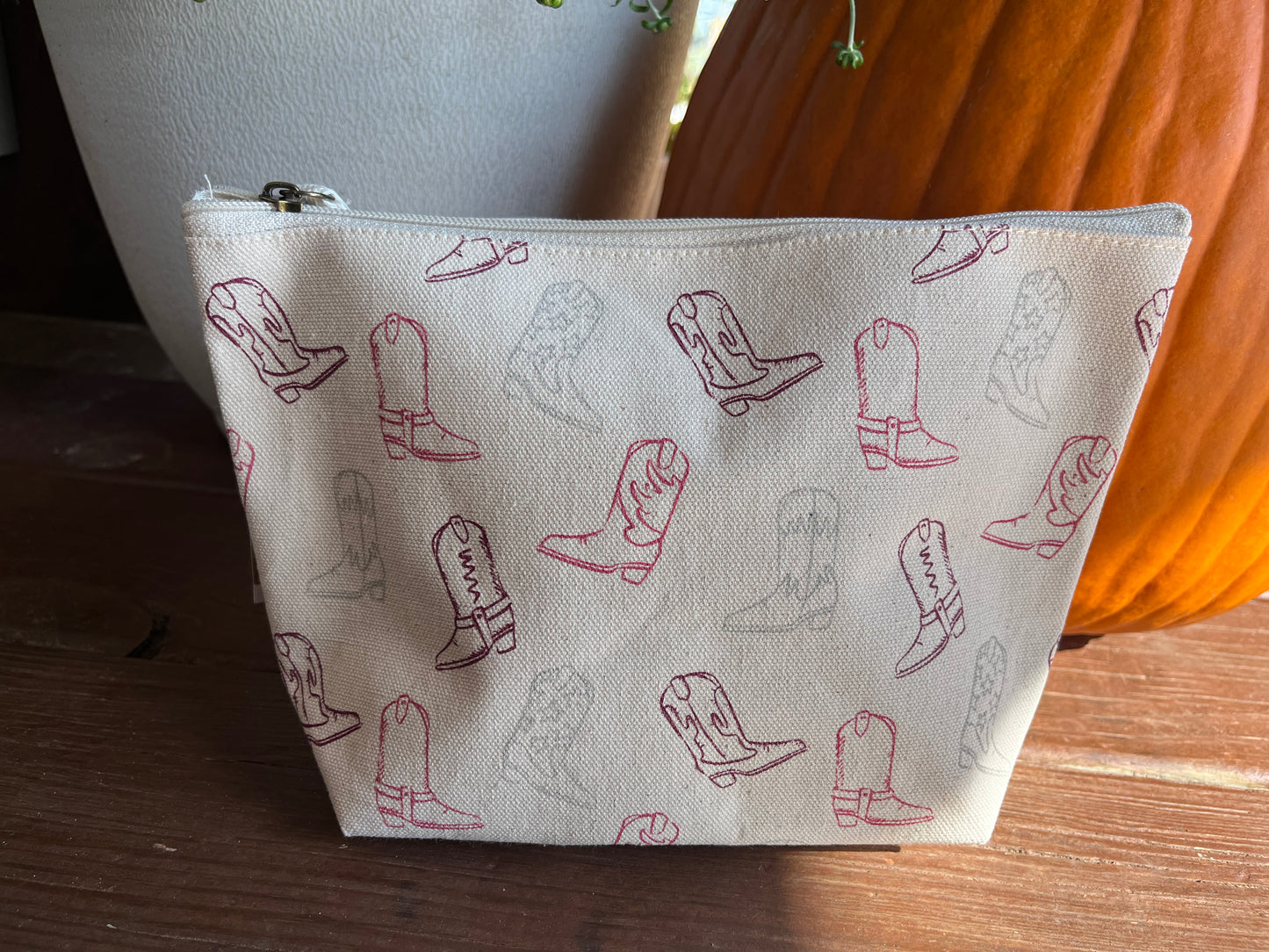 Boot Scootin' Cosmetic Bag