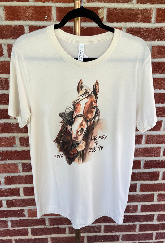 I Was Born To Love You Tee