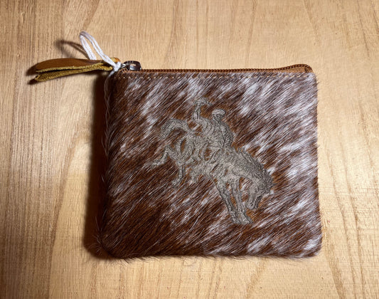 Buck 'Em Branded Coin Purse