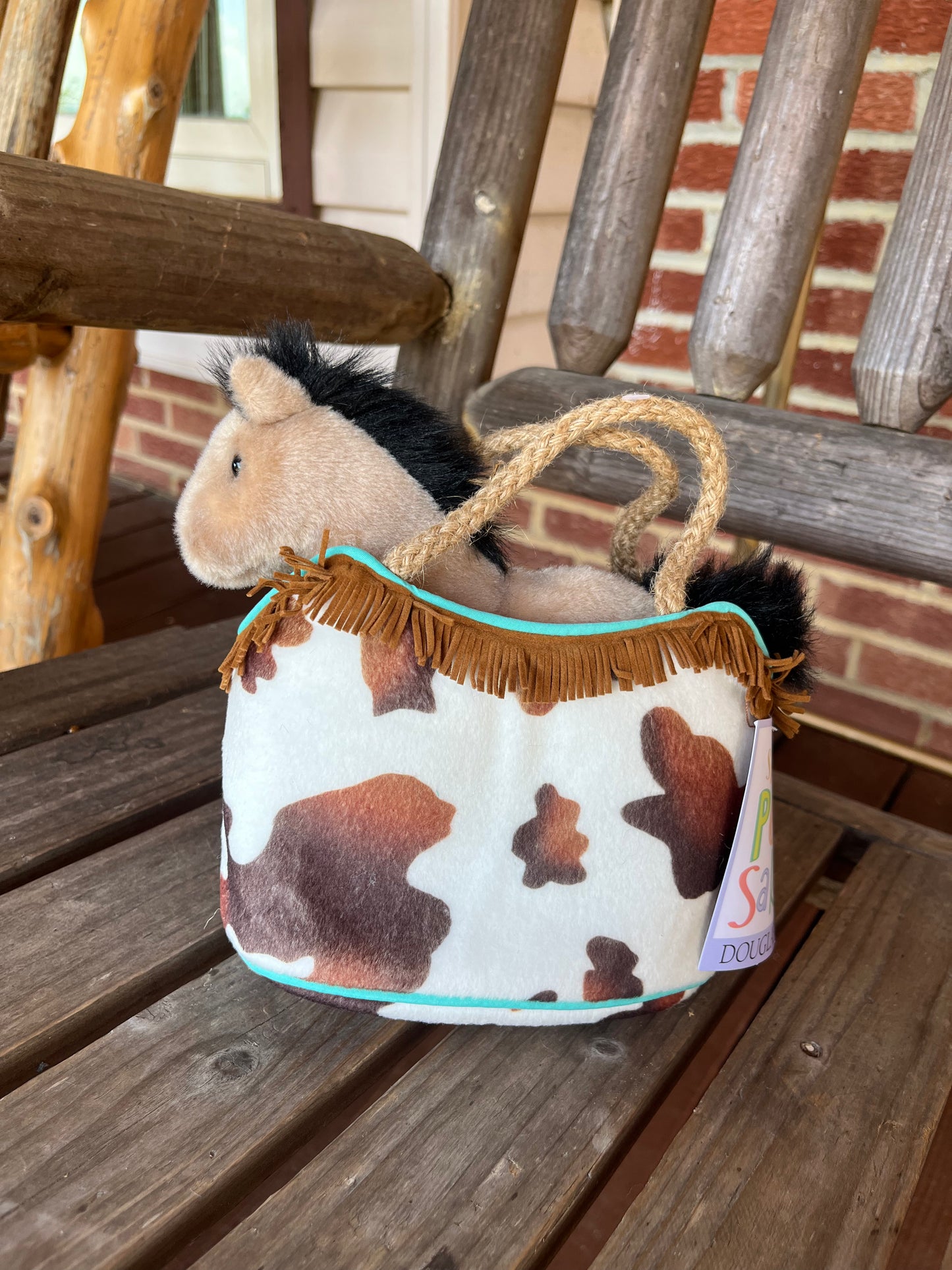 Boujee Buckskin Sak Horse Stuffy