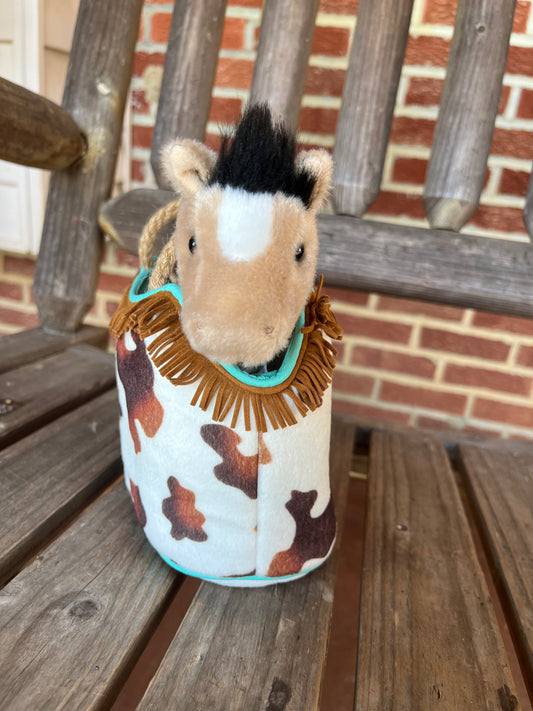 Boujee Buckskin Sak Horse Stuffy