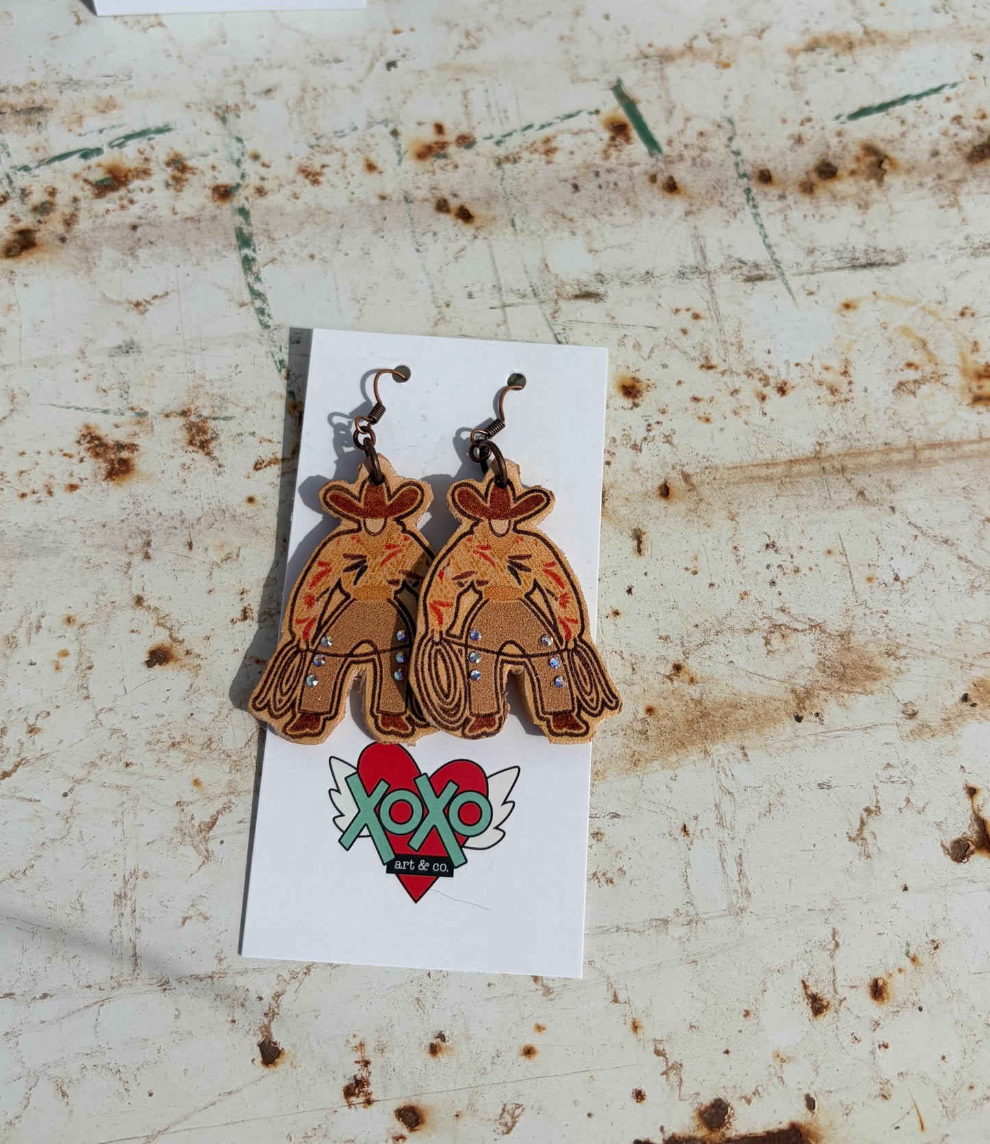 Leather Earrings