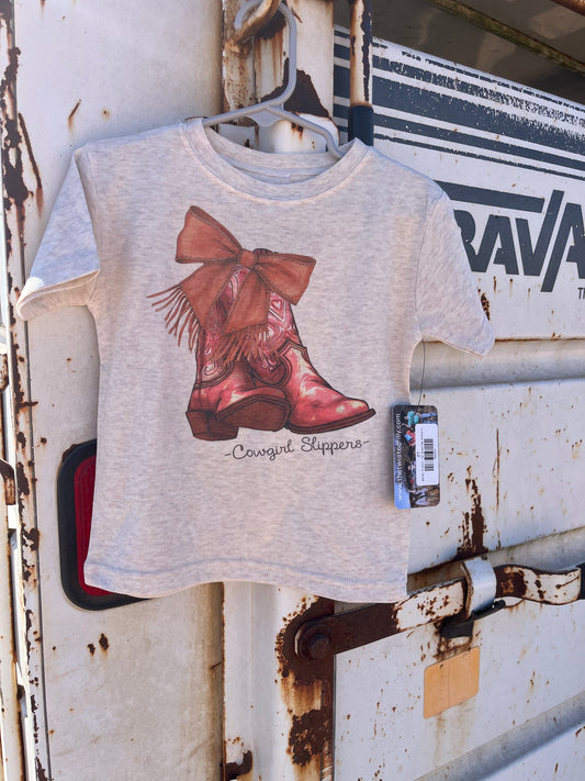 Cowgirl Slippers Tee
