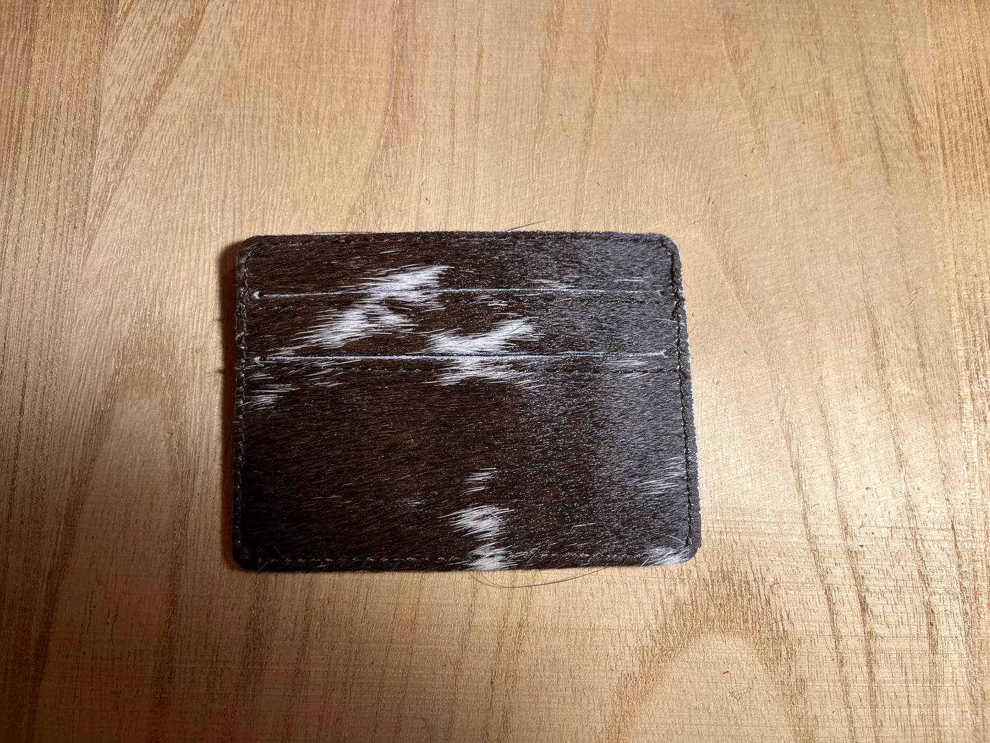 Cowhide Card Holder