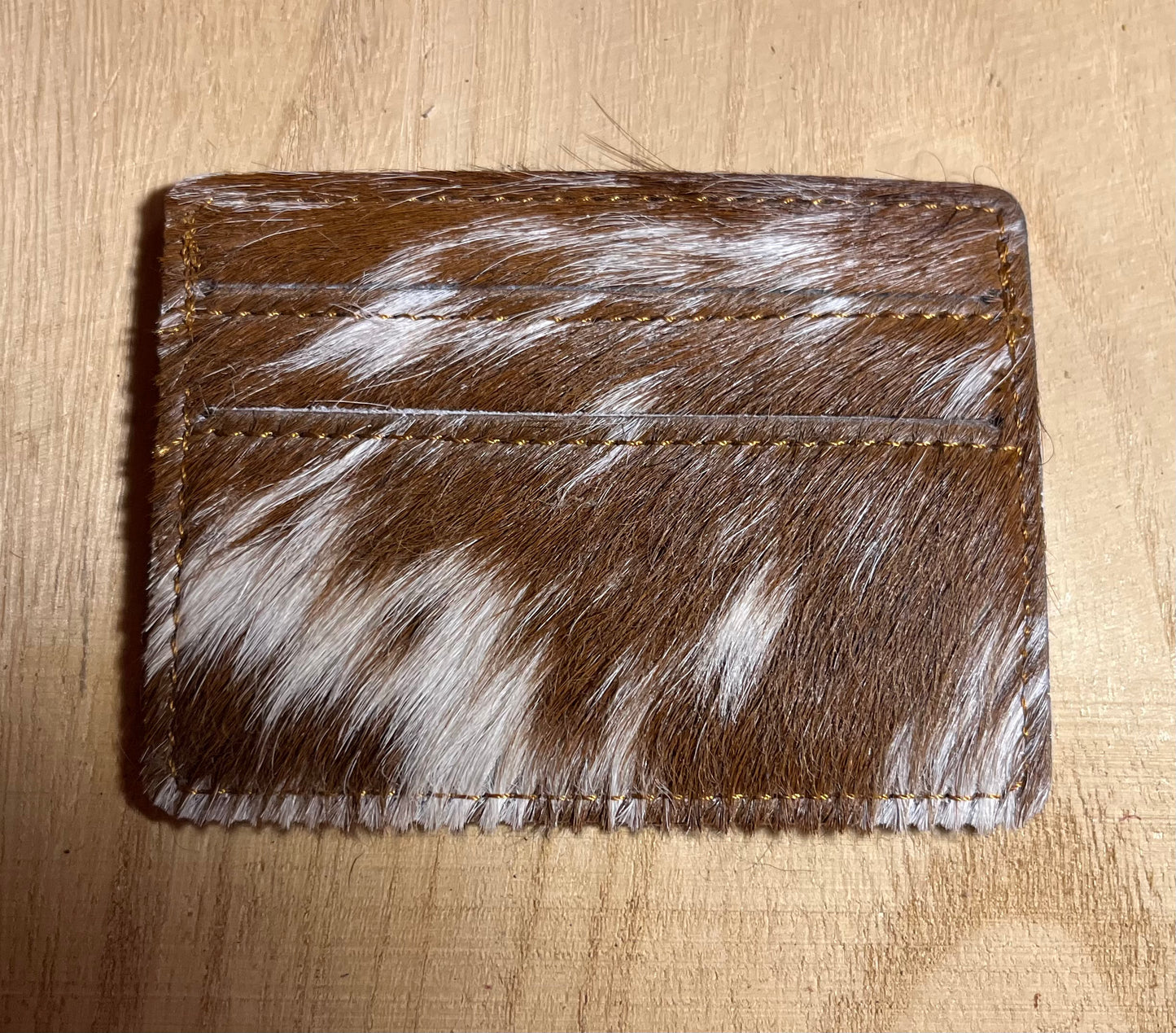 Cowhide Card Holder