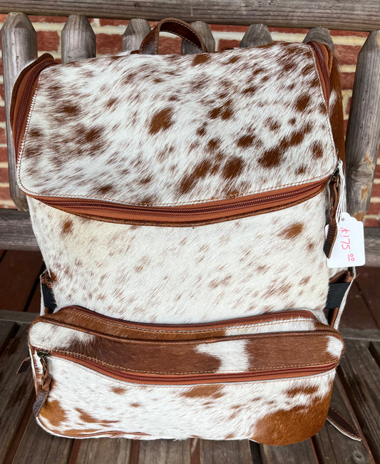 Cowhide Backpack