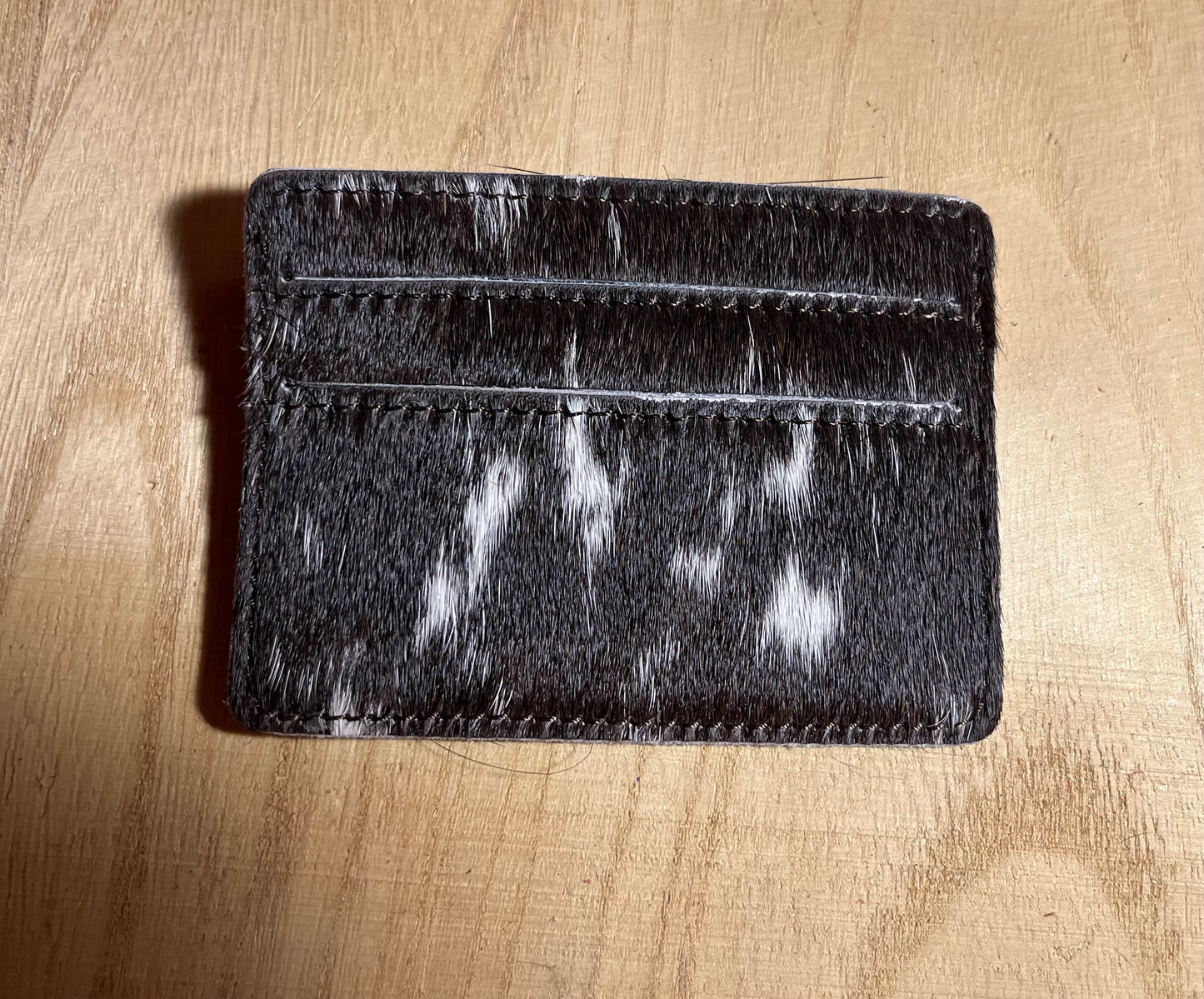 Cowhide Card Holder