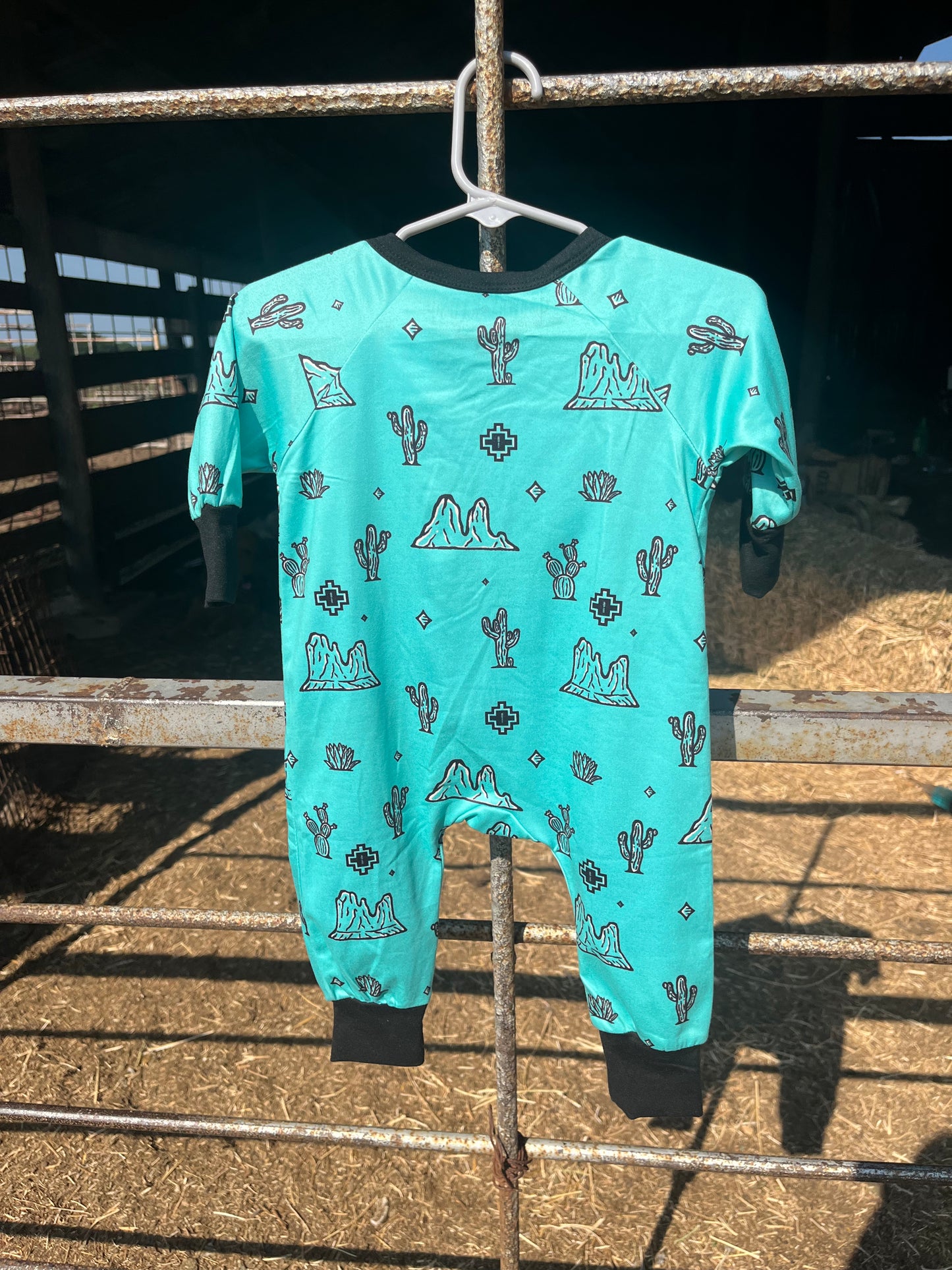 Desert Zip-up Onesie