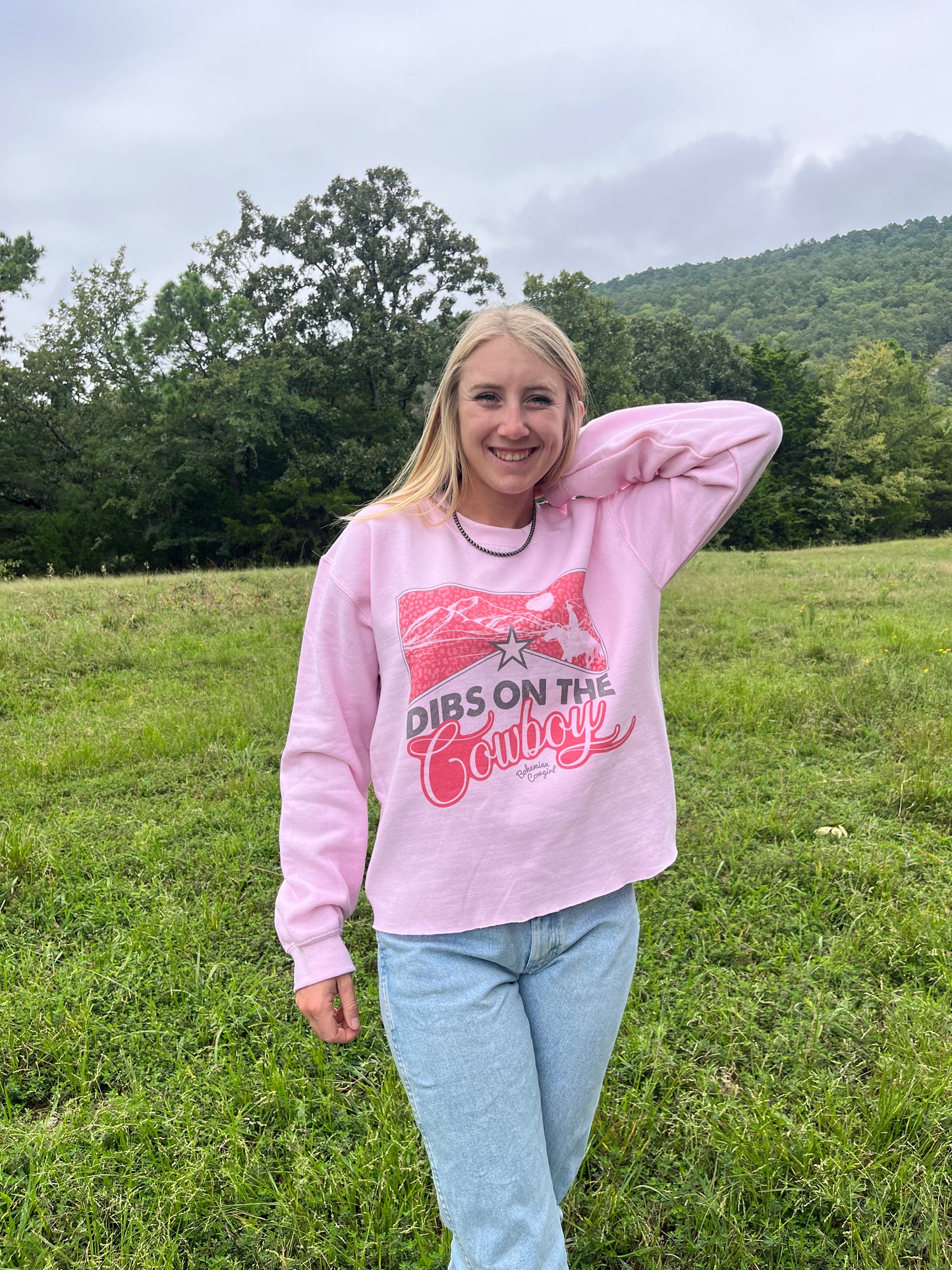 Dibs On The Cowboy Sweater