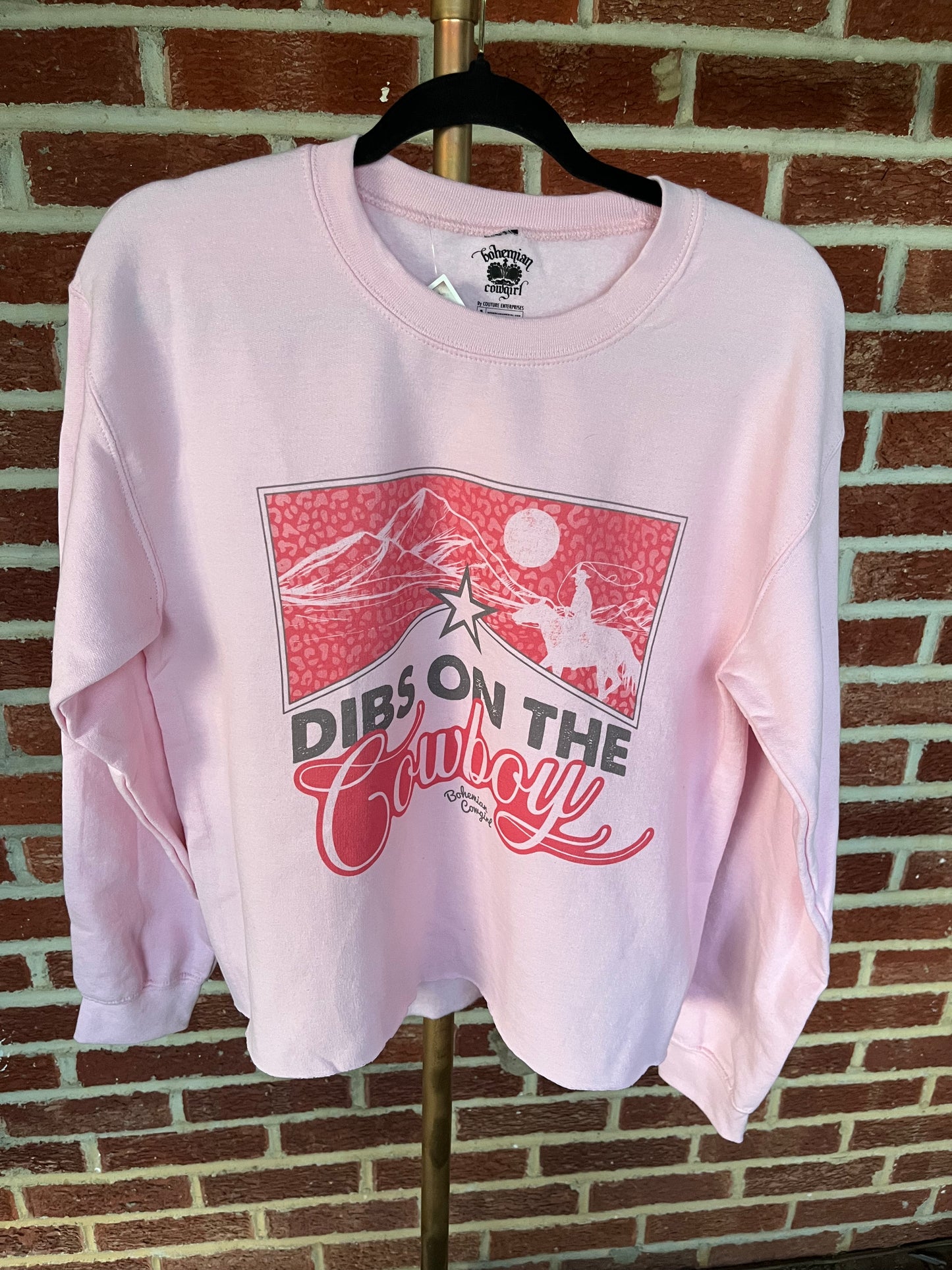 Dibs On The Cowboy Sweater