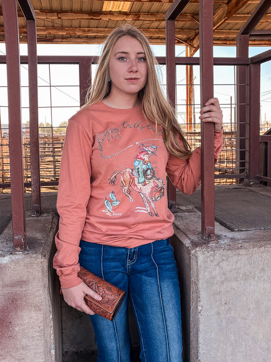 Happy Trails Long Sleeve Tee