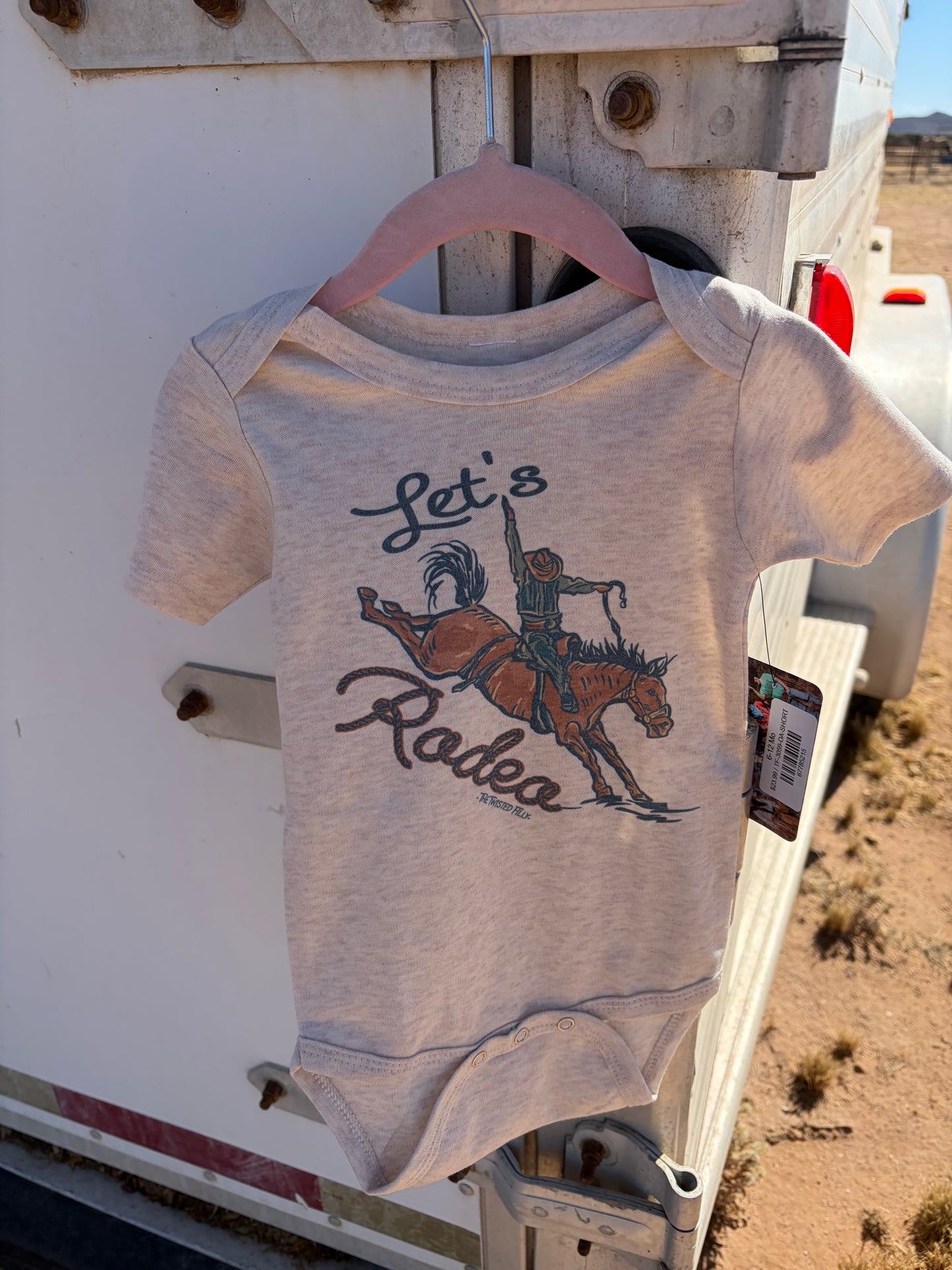 Let's Rodeo Onesie