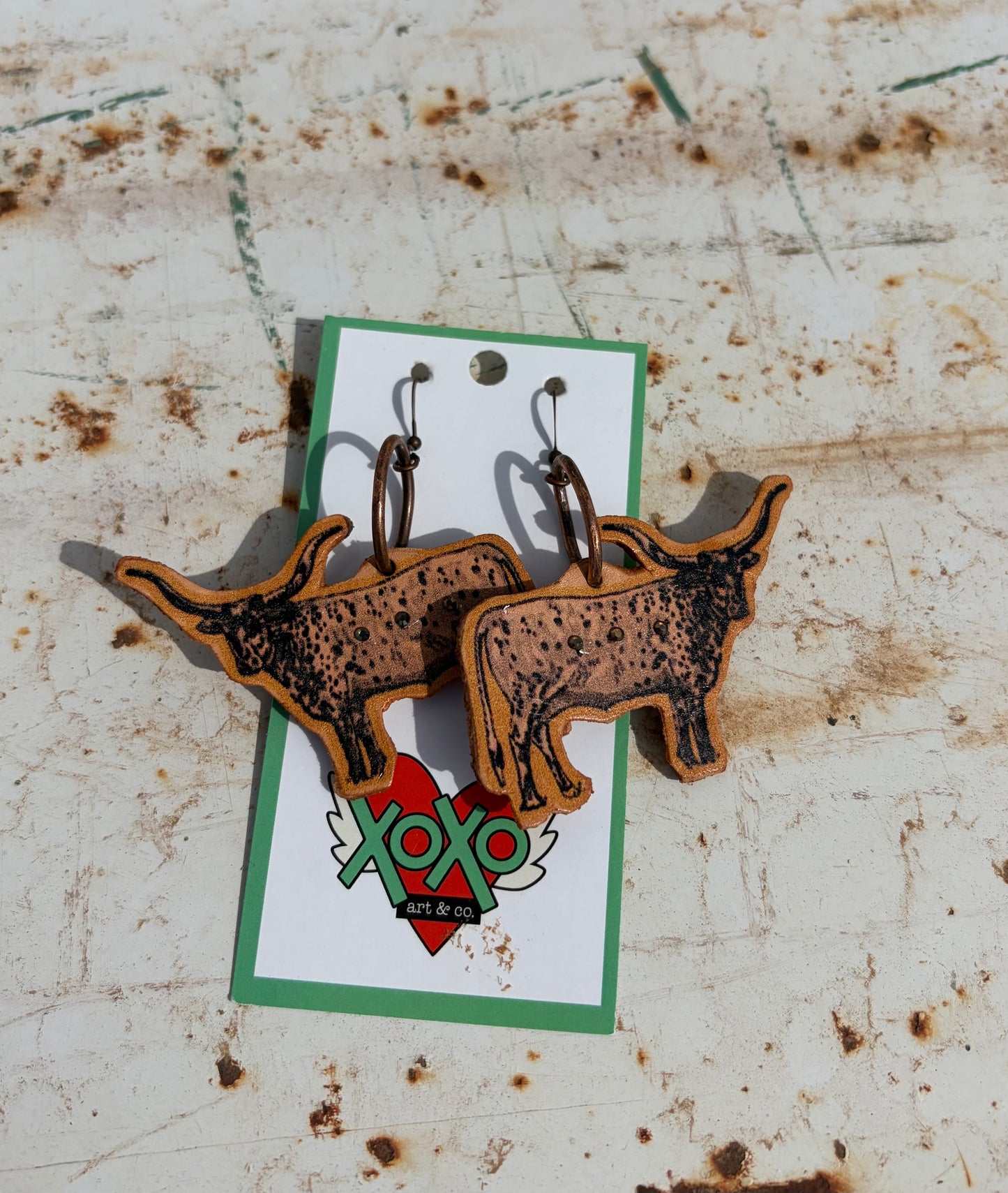 Leather Earrings