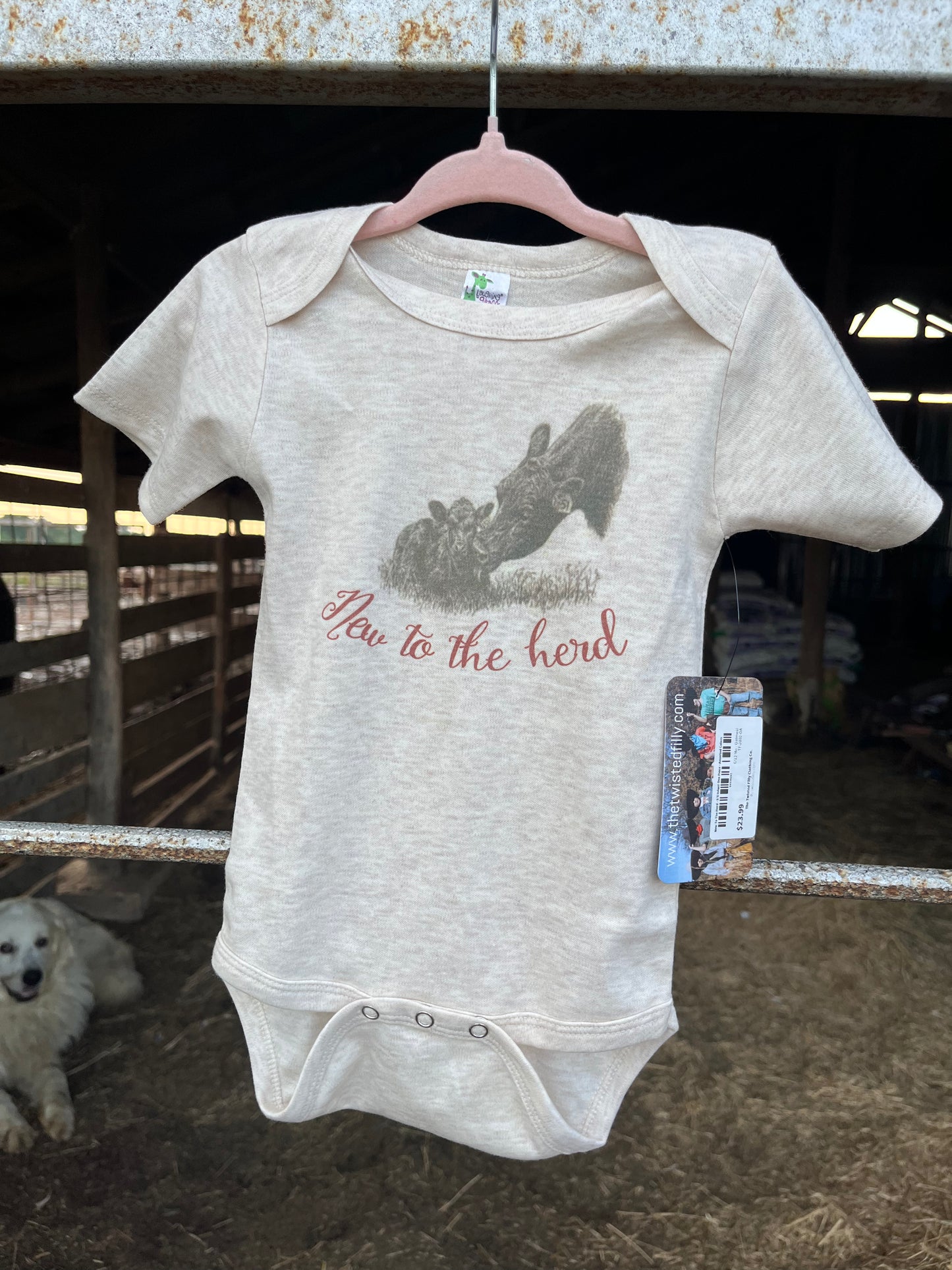 New to the Herd Onesie