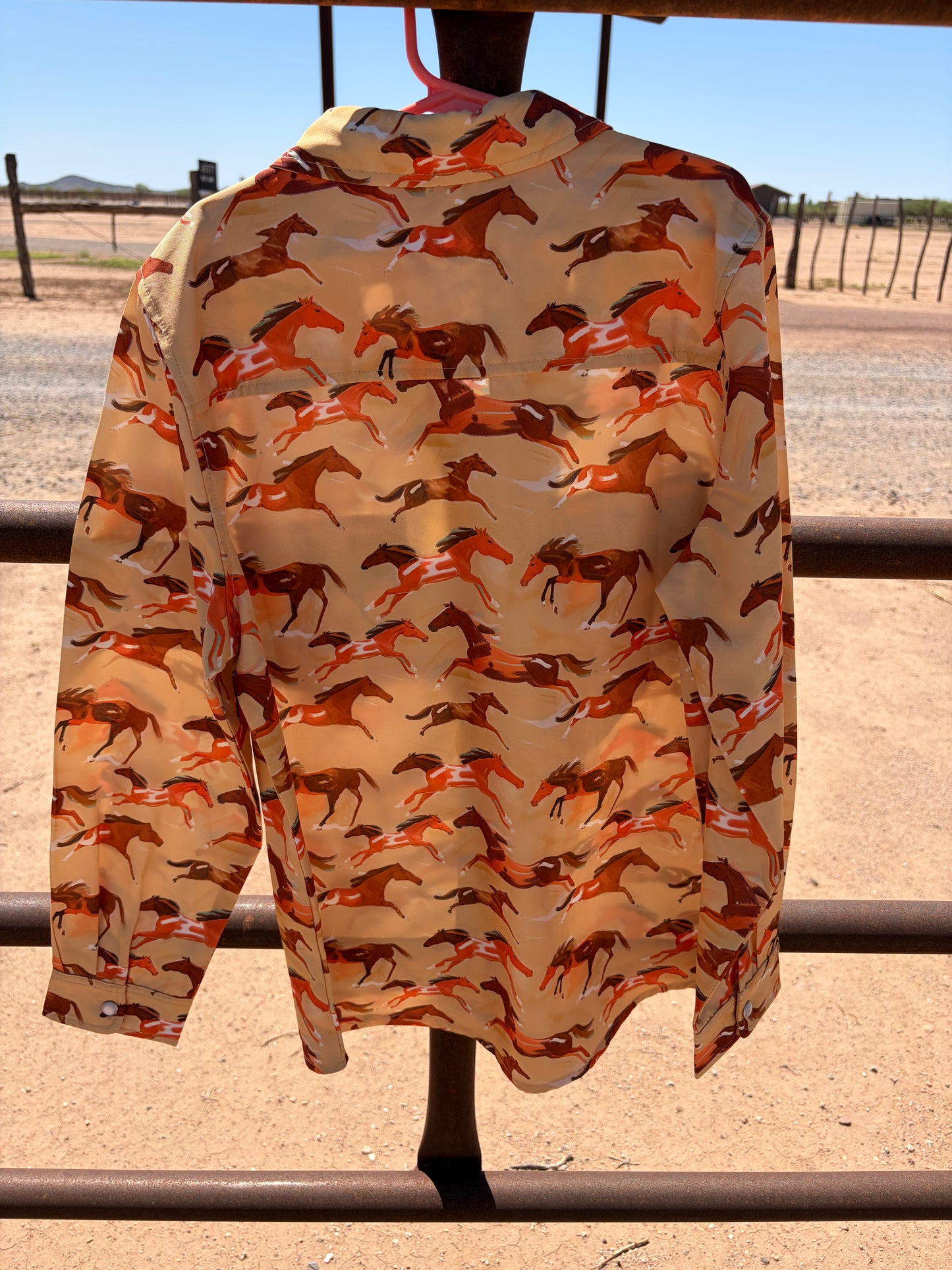 Painted Ponies Button Down