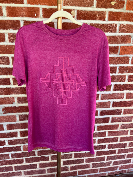 Pink Aztec Tee