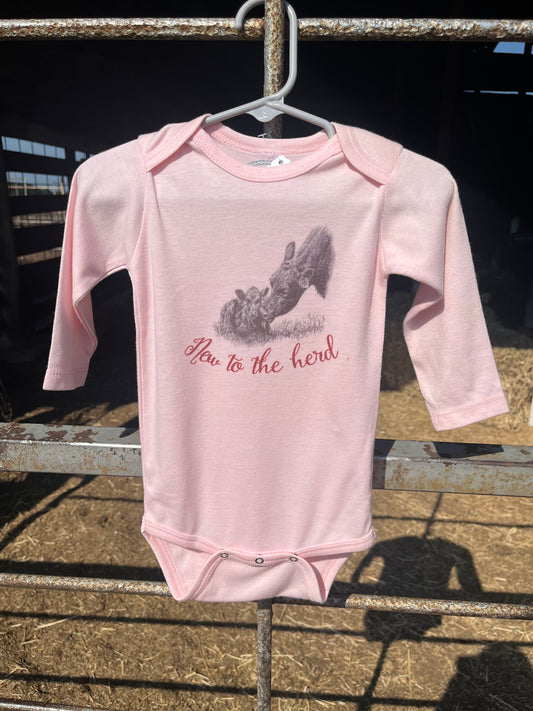 New To The Herd Onesie