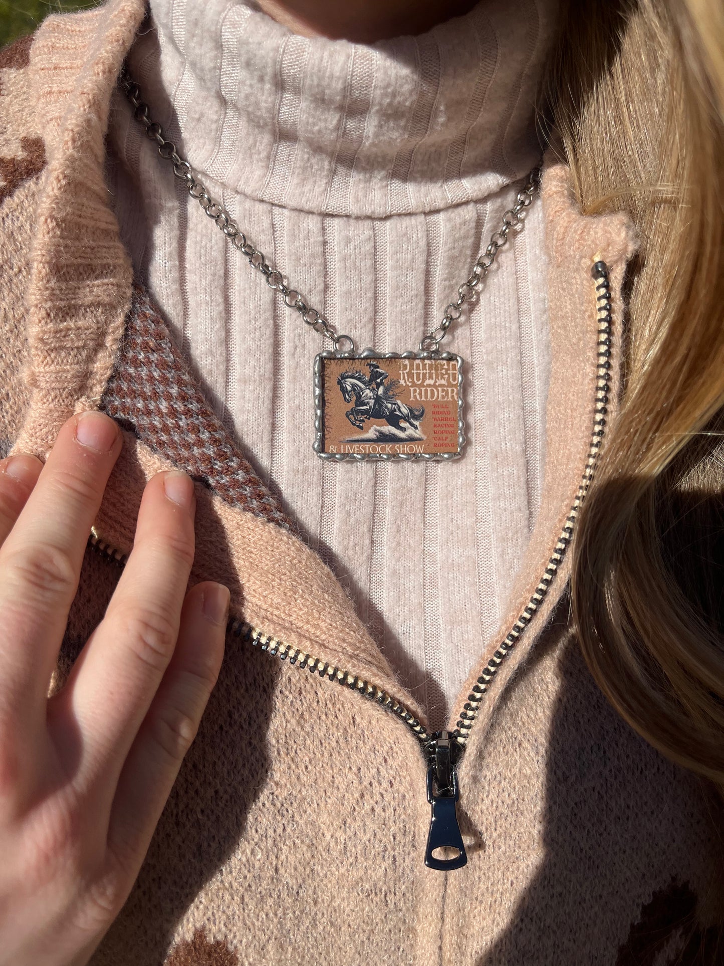 Rodeo Rider Necklace