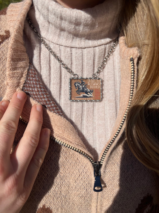 Rodeo Rider Necklace