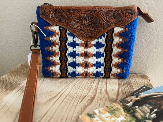 Saddle Blanket Clutch