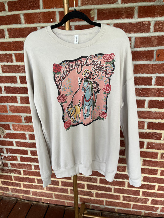 Saddle Up Cowgirl Sweater