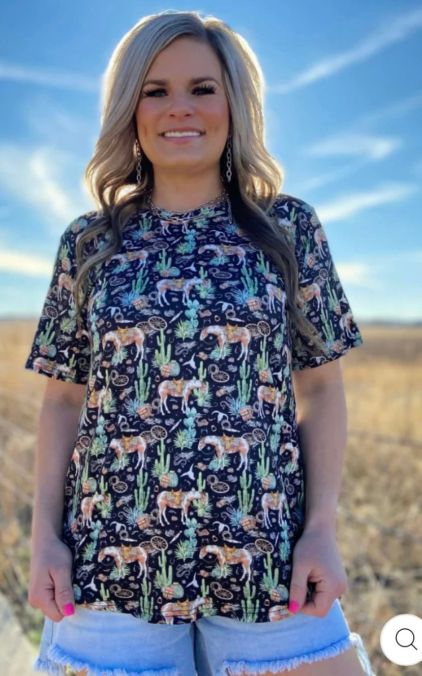 Cool Cactus Top