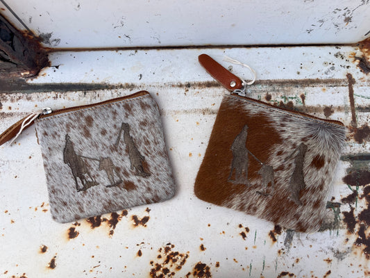 Team Roping Coin Purse