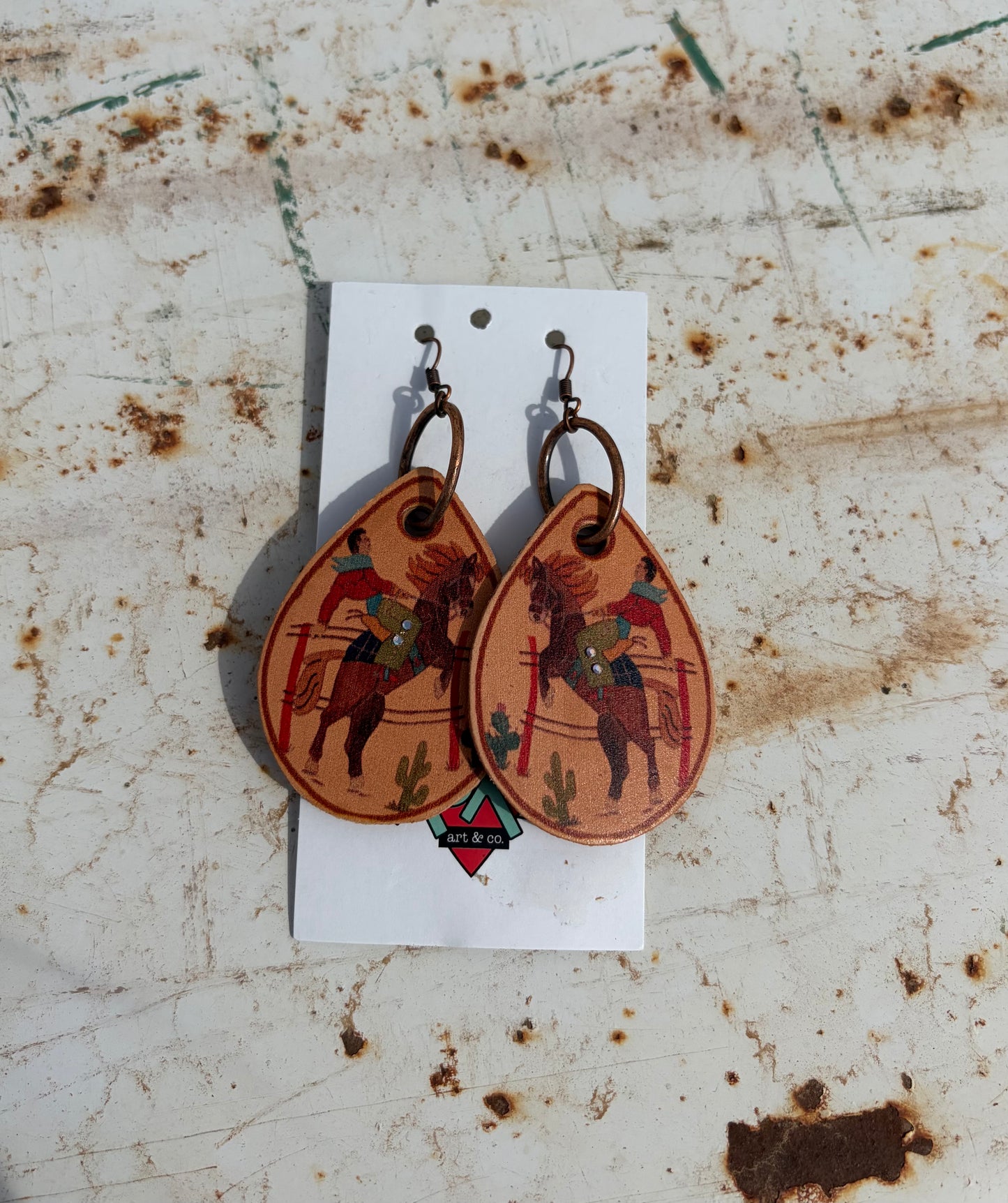 Leather Earrings