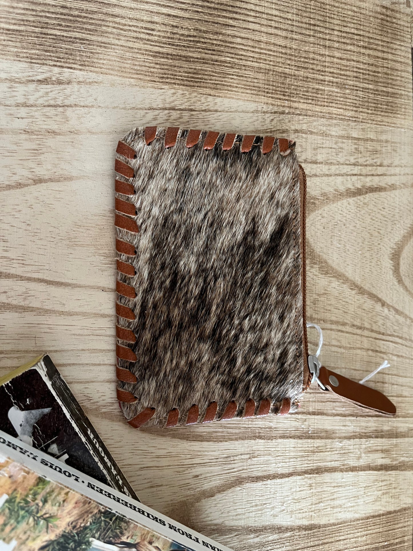 Tooled/Cowhide Coin Purse